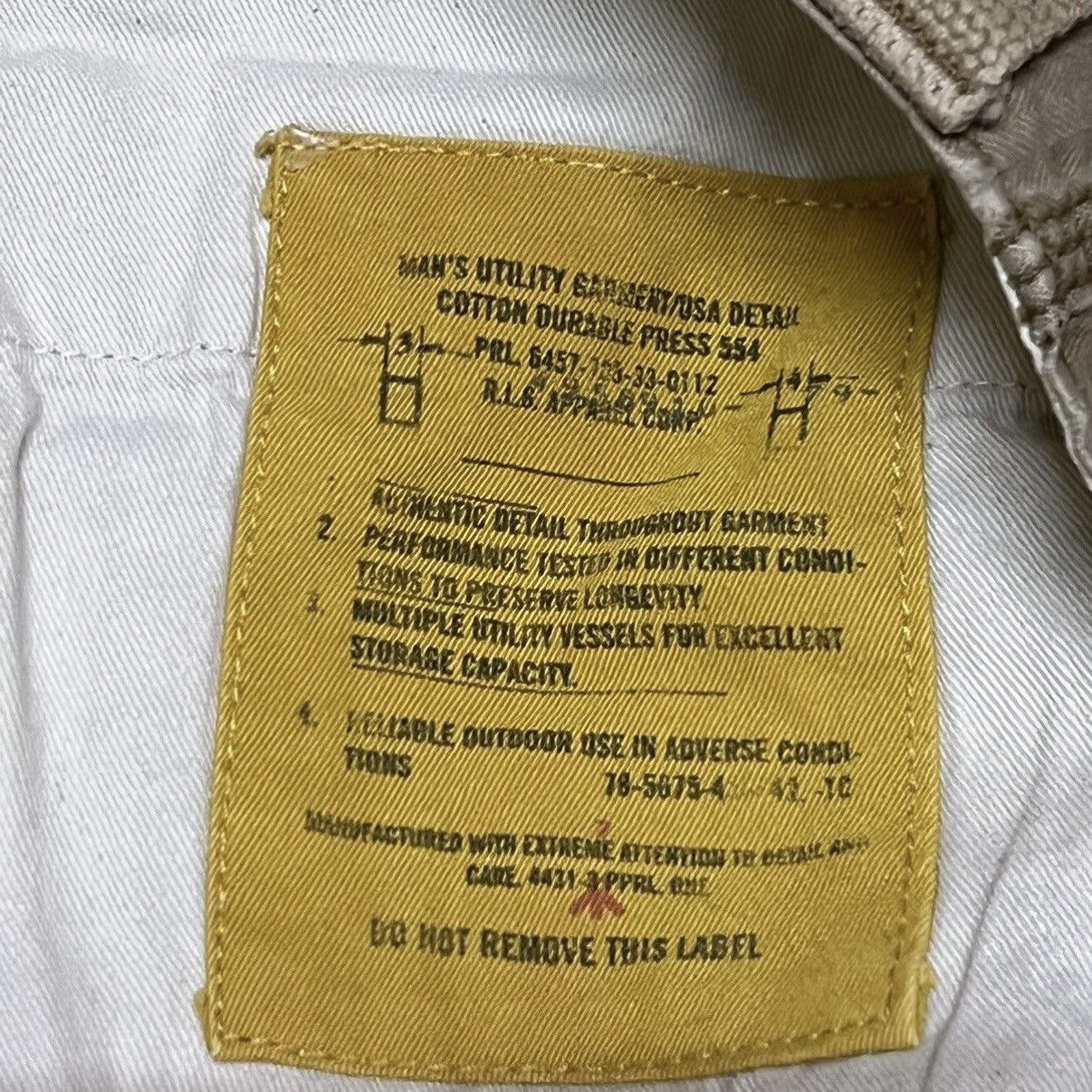 Polo Ralph Lauren Polo Ralph Lauren Cargo Pants Multipockets Size US 34 / EU 50 - 10 Thumbnail