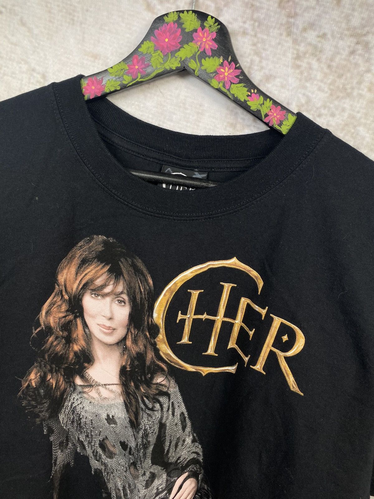 Band Tees VINTAGE CHER AMERICAN SINGER T SHIRT THE COLOSSEUM CONCERT Size US XL / EU 56 / 4 - 5 Thumbnail