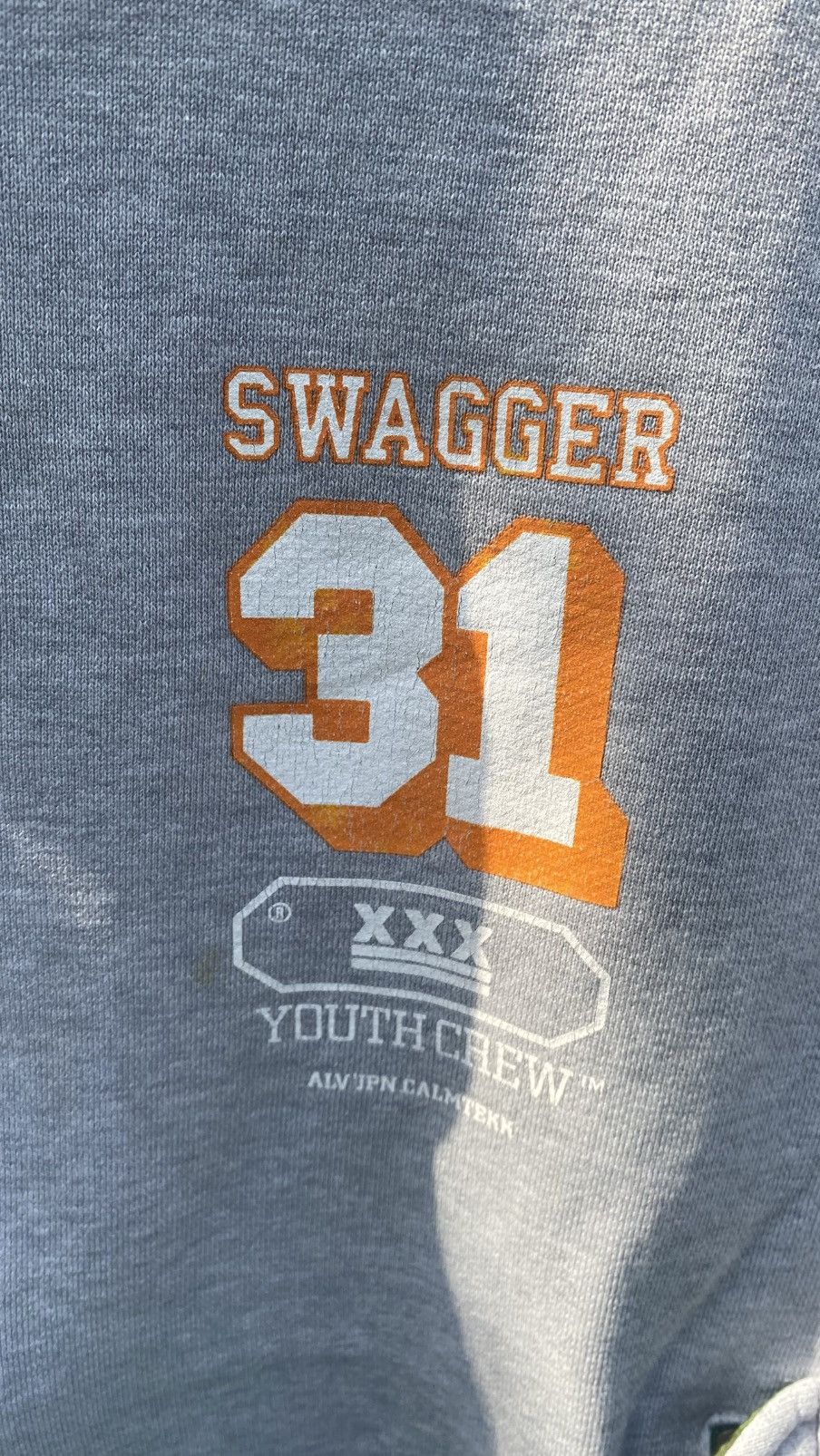 Japanese Brand × Swagger Distressed Vintage Swagger NYC Sweater Made In Japan Size US L / EU 52-54 / 3 - 4 Thumbnail