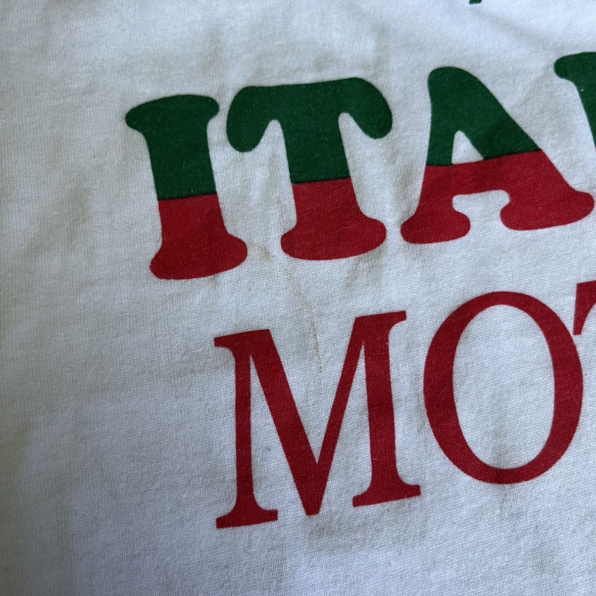 Other × Vintage Vintage 90s I Survived an Italian Mother Humor Logo T Shirt Size US XL / EU 56 / 4 - 6 Thumbnail