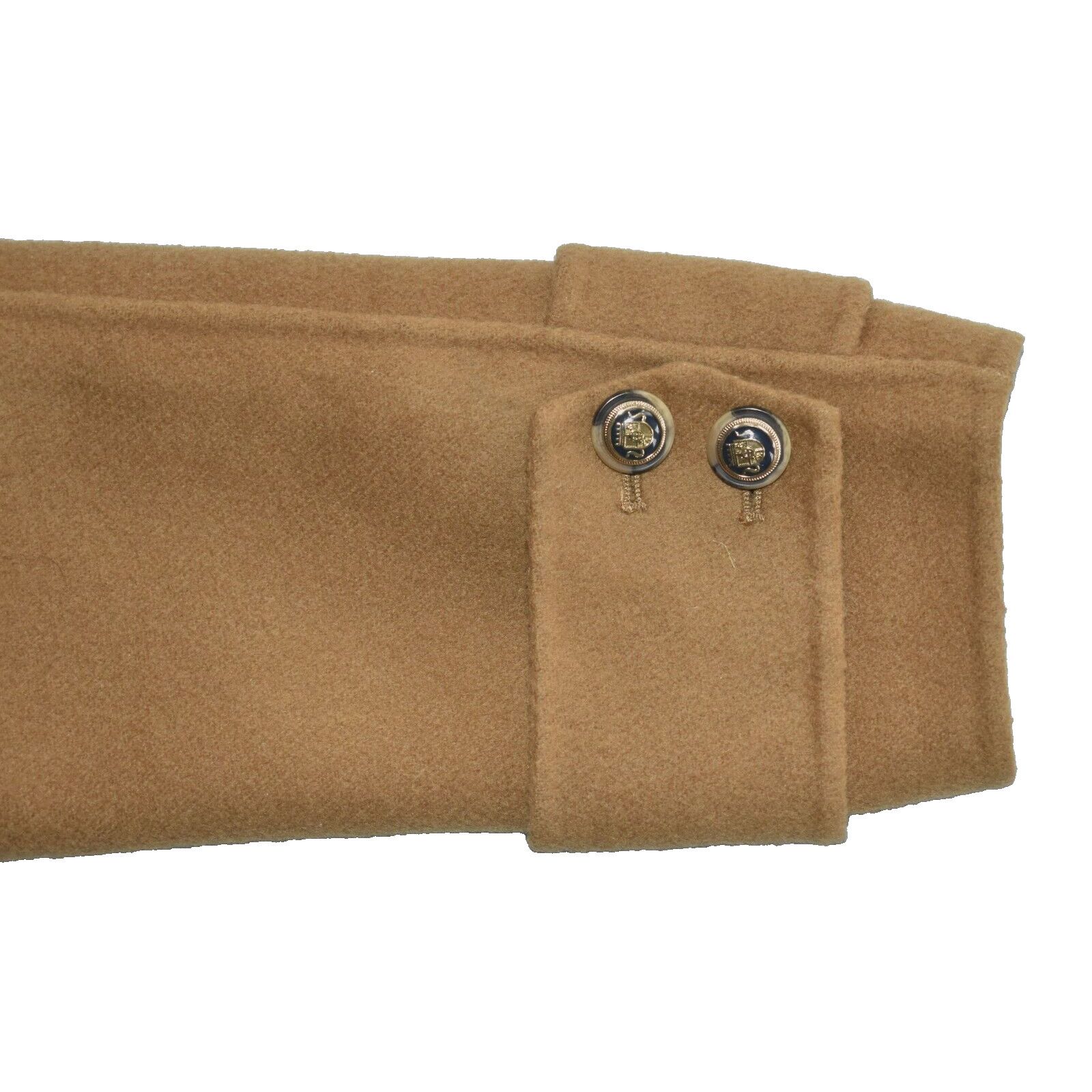 Veronica Beard VERONICA BEARD Camel Wool Double Breasted Crop Jacket Sz 0 Size XS / US 0-2 / IT 36-38 - 5 Thumbnail
