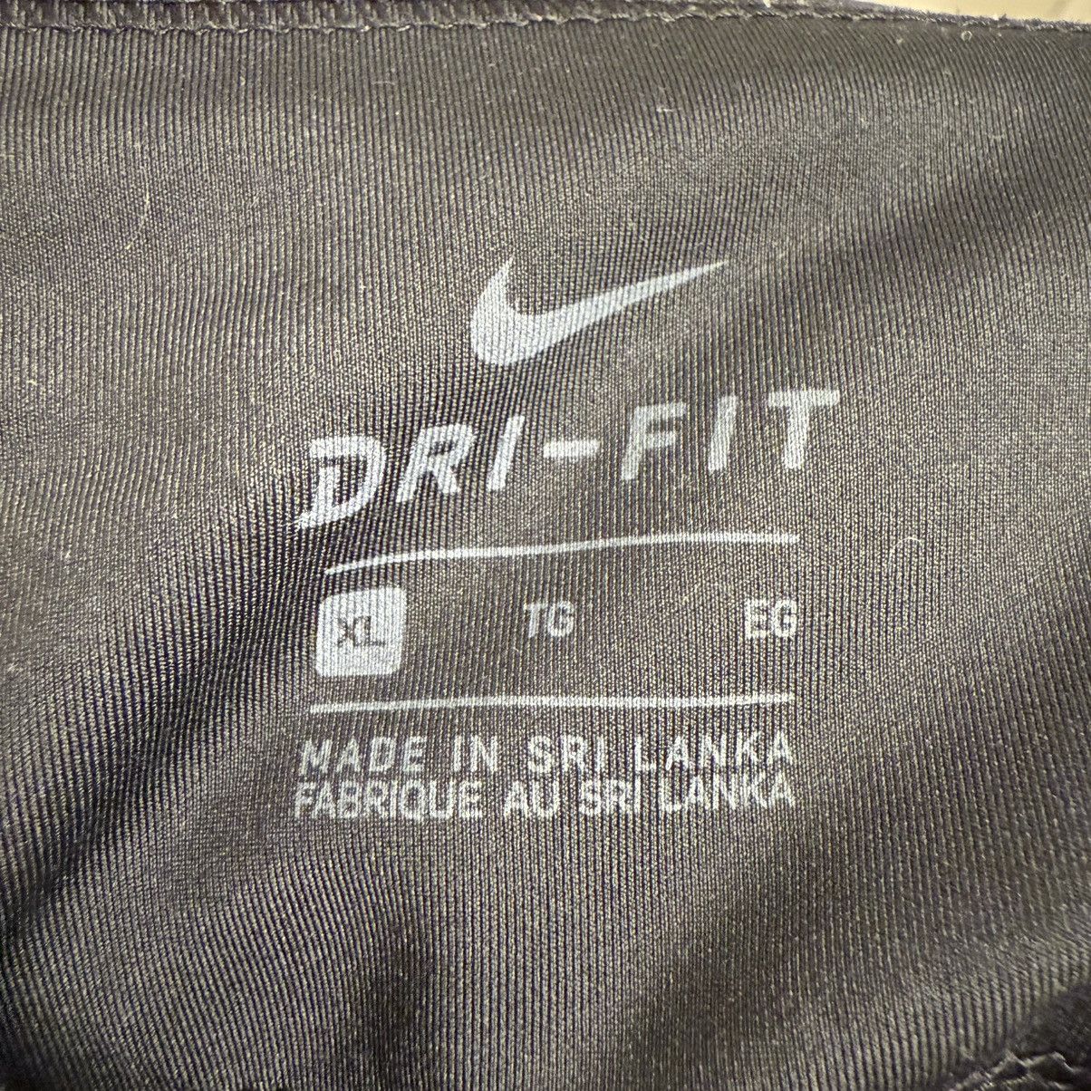 Nike Nike Leggings Women XL Black Yoga Wrap High Waist Dri-Fit Size 30" / US 8 / IT 44 - 7 Thumbnail