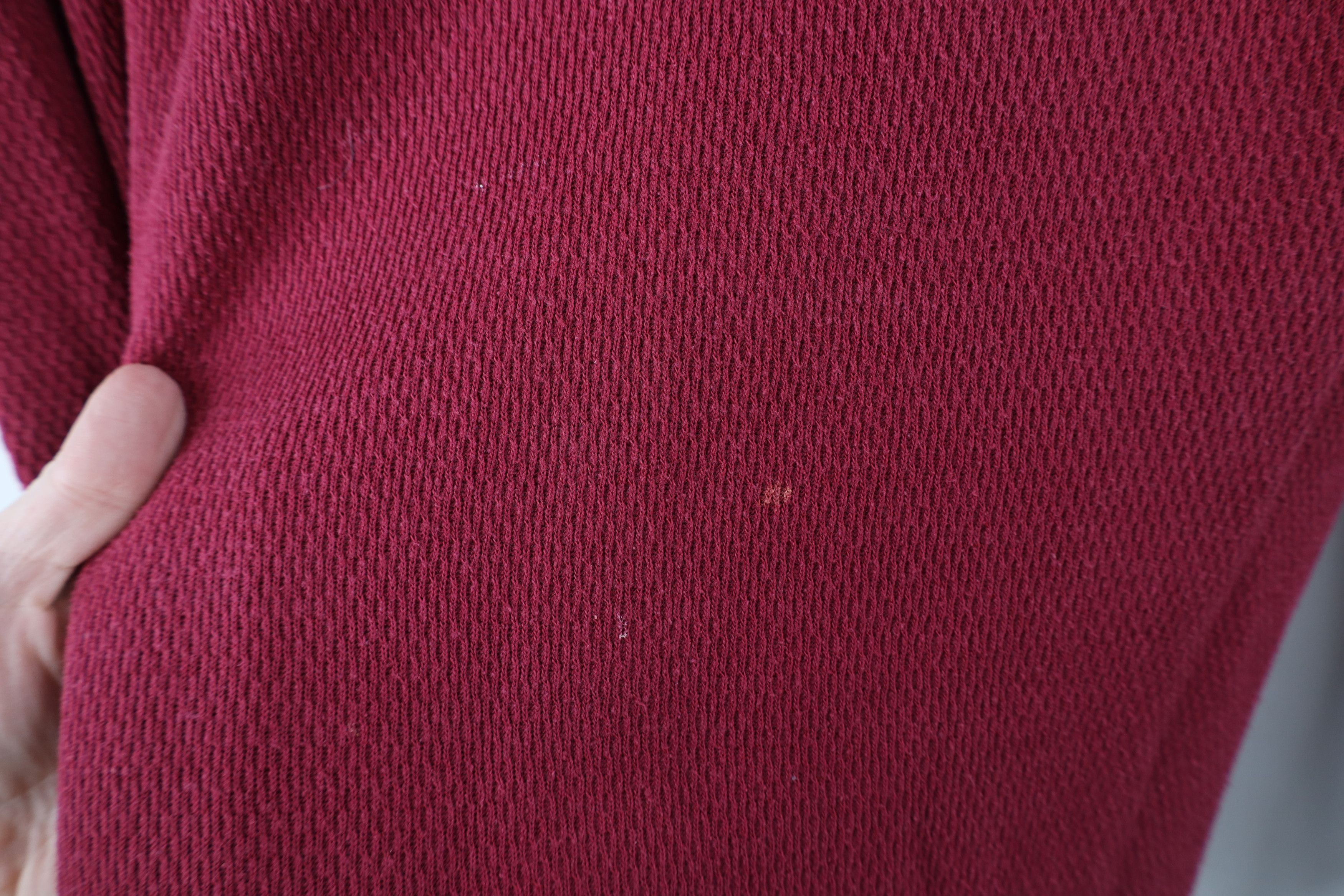 Hanes × Vintage Vintage 70s Hanes Blank Thermal Waffle Knit T-Shirt USA Size US M / EU 48-50 / 2 - 4 Thumbnail