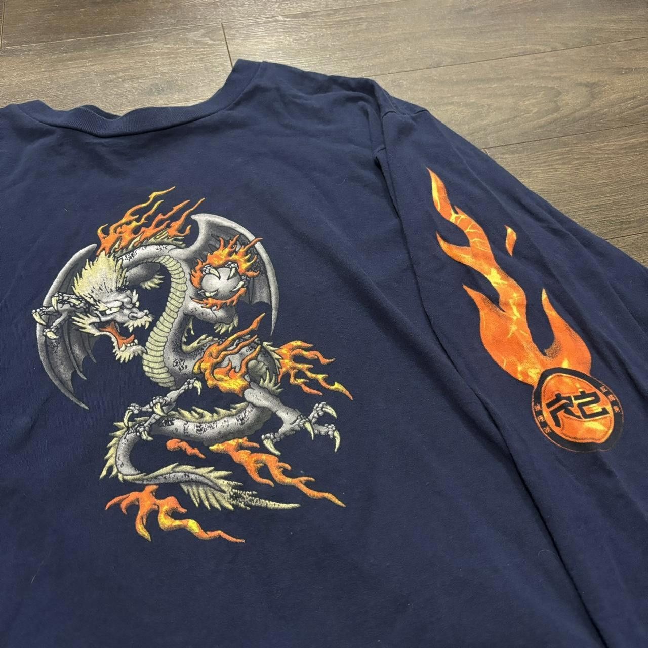 Designer vintage r squared dragons long sleeve t shirt 90s M Size US M / EU 48-50 / 2 - 1 Thumbnail