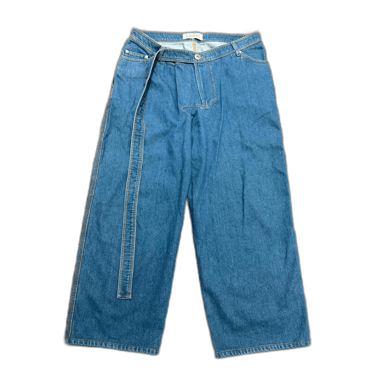 Lanvin Lanvin Straight Leg Denim Pants Size 38-yf Size US 38 / EU 54 - 1 Thumbnail