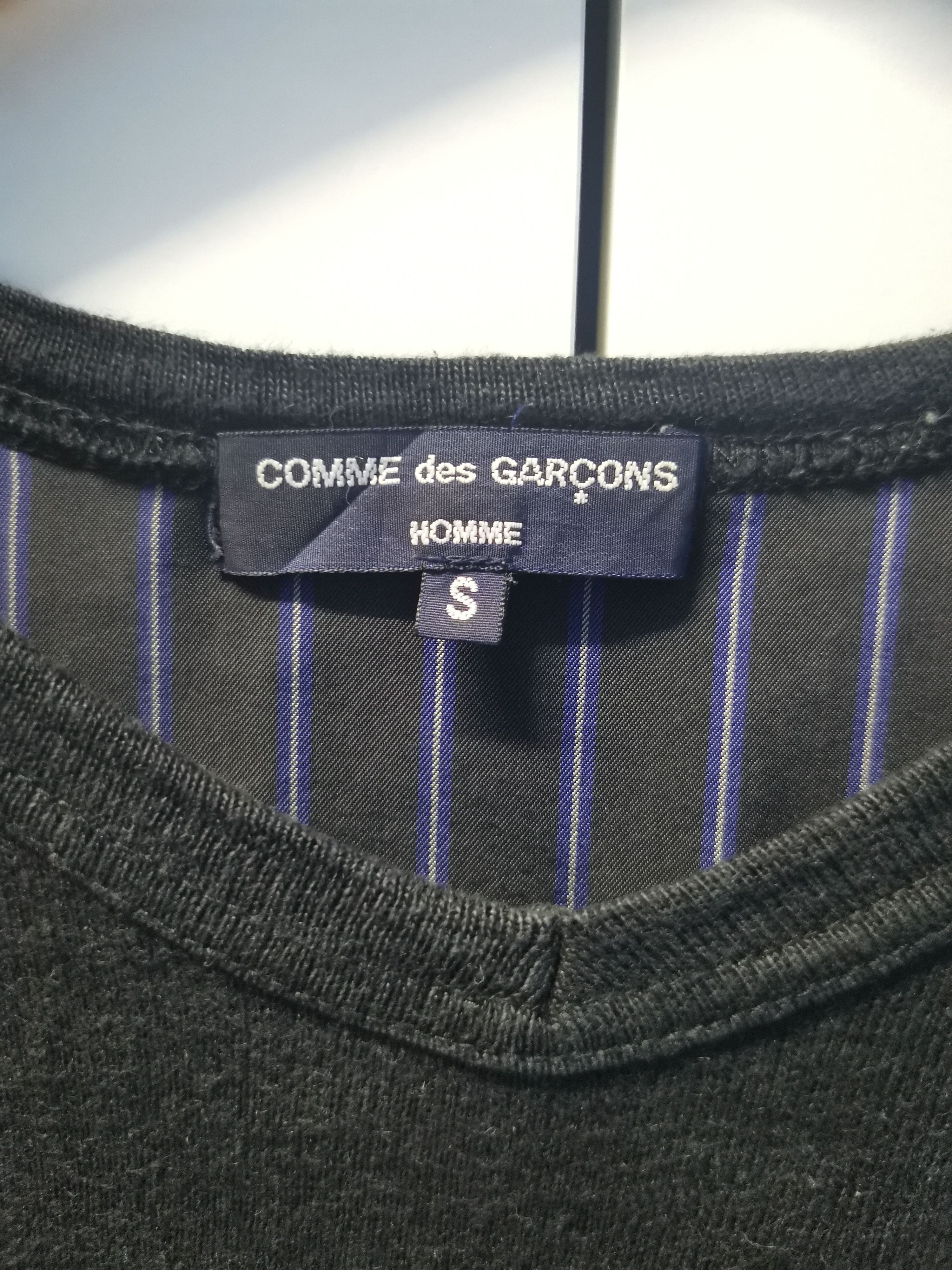 Comme des Garcons Vintage Comme des Garcons Homme Plain Tee Oversize Size US S / EU 44-46 / 1 - 2 Thumbnail