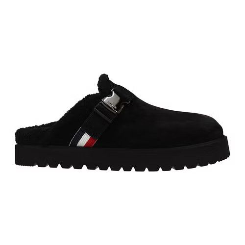 image of Moncler Ob1O1E0424 Slipper In Black, Men's (Size 7)