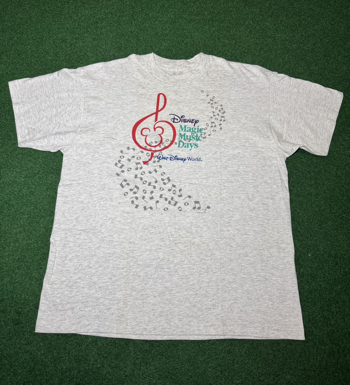 Disney Disney Magic Music Days Vintage Gray XL 24x30 90s T Shirt Size US XL / EU 56 / 4 - 1 Thumbnail