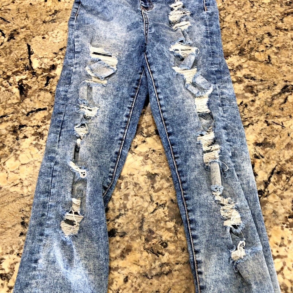 Other Size 25 Bluenotes Denim Curvy Super High Rise Jegging Rips Size 25" / US 0 / IT 36 - 5 Thumbnail