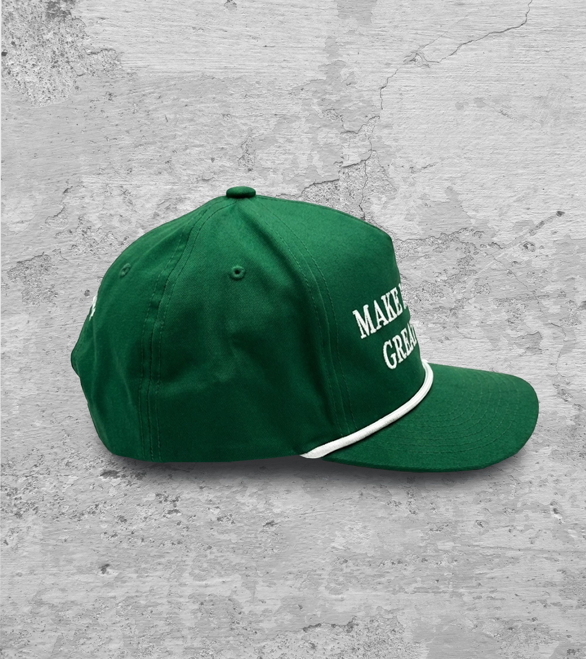 Vintage Make Mini Golf Great Again Green Snapback Cap Size ONE SIZE - 2 Thumbnail