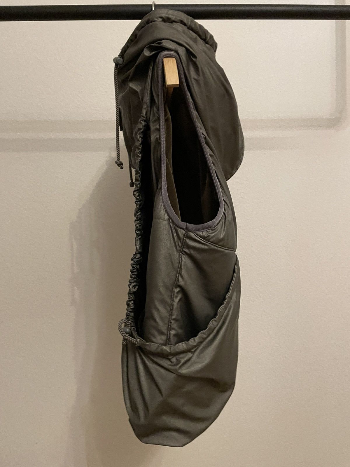 【博物館級】Issey Sports 80年代 ミリタリー ガーメントバッグ Accessory Organizer Cocoon Tech 16 Backpack 1980's ISSEY MIYAKE