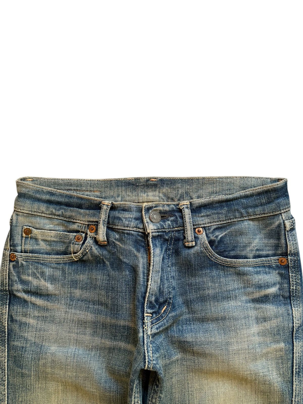 Japanese Brand × OMNIGOD Vintage Japanese Omnigod Mud Wash Bootcut Flare Jeans Size 27" / US 4 / IT 40 - 4 Thumbnail