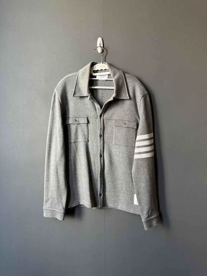 Thom Browne Thom Browne size2 Grey jacket Size US M / EU 48-50 / 2 - 1 Thumbnail