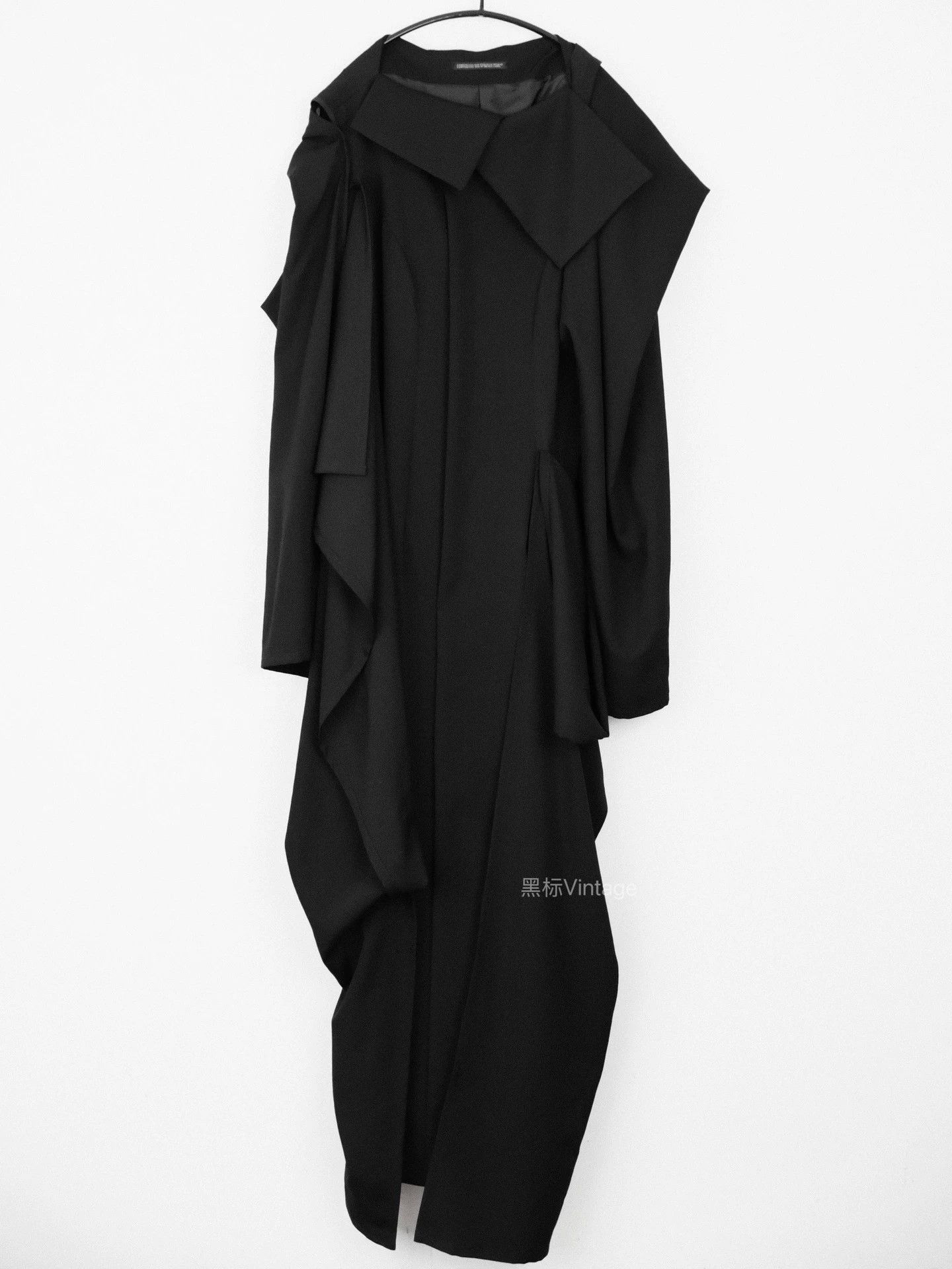 Yohji Yamamoto Yohji Yamamoto 19AW Archive Black Deconstructed Trench Coat Women's Size S / US 4 / IT 40 - 7 Thumbnail