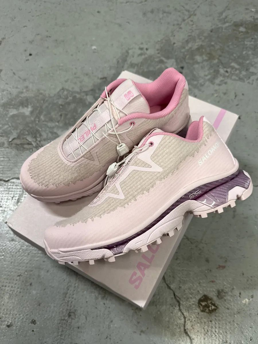 Salomon × Vintage Salomon Phileo SX-SP1 Pink Low Sneakers Size US 7.5 / EU 40-41 - 6 Thumbnail