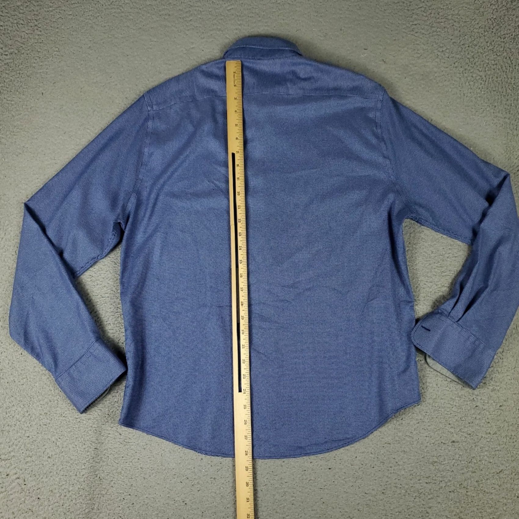 Vintage Twillory Shirt Mens Medium M-L Blue Athletic Performance Button Up Shirt Size US M / EU 48-50 / 2 - 3 Thumbnail