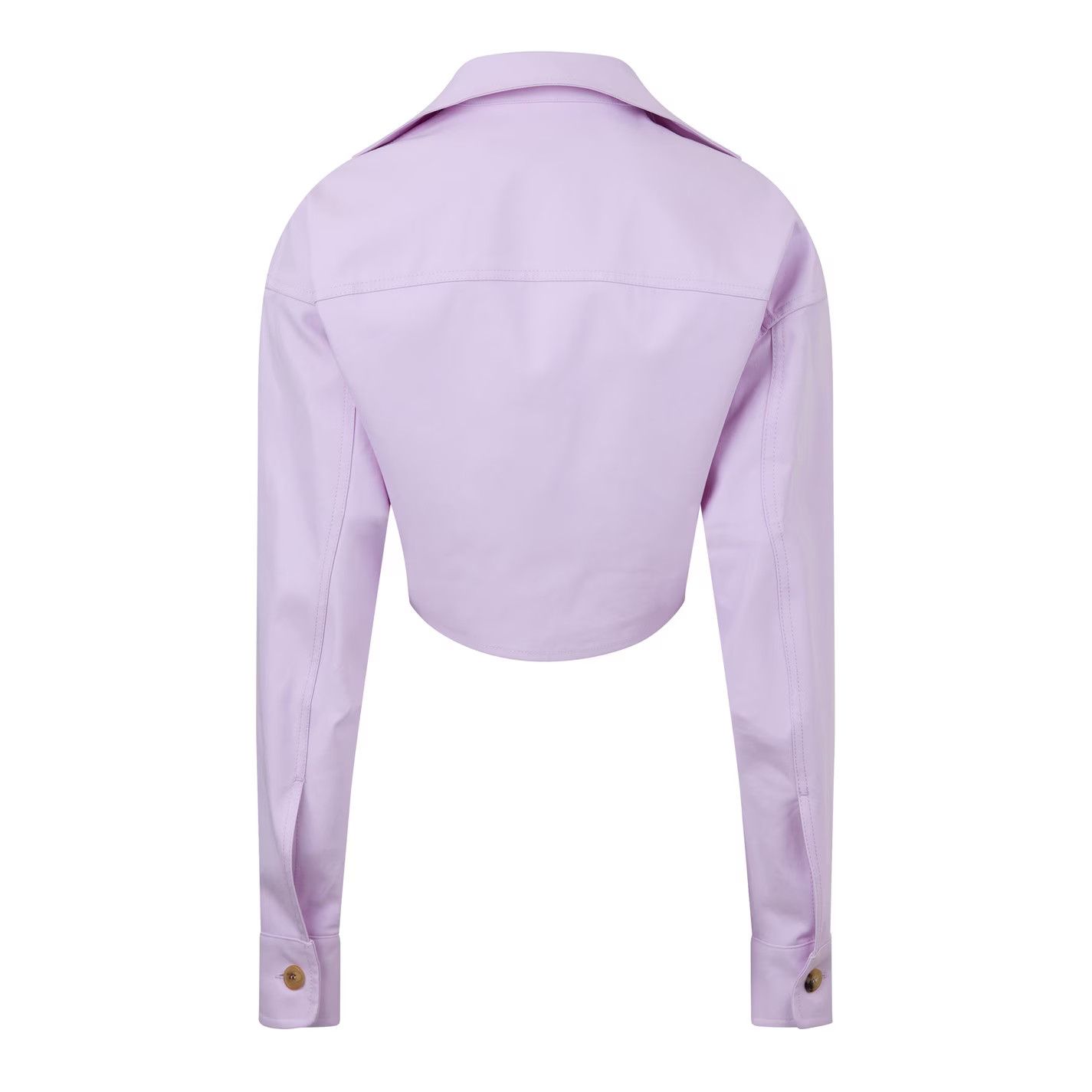 Off-White o1g2r1mq0125 Twist Cargo Shirt in Lilac Size M / US 6-8 / IT 42-44 - 2 Thumbnail