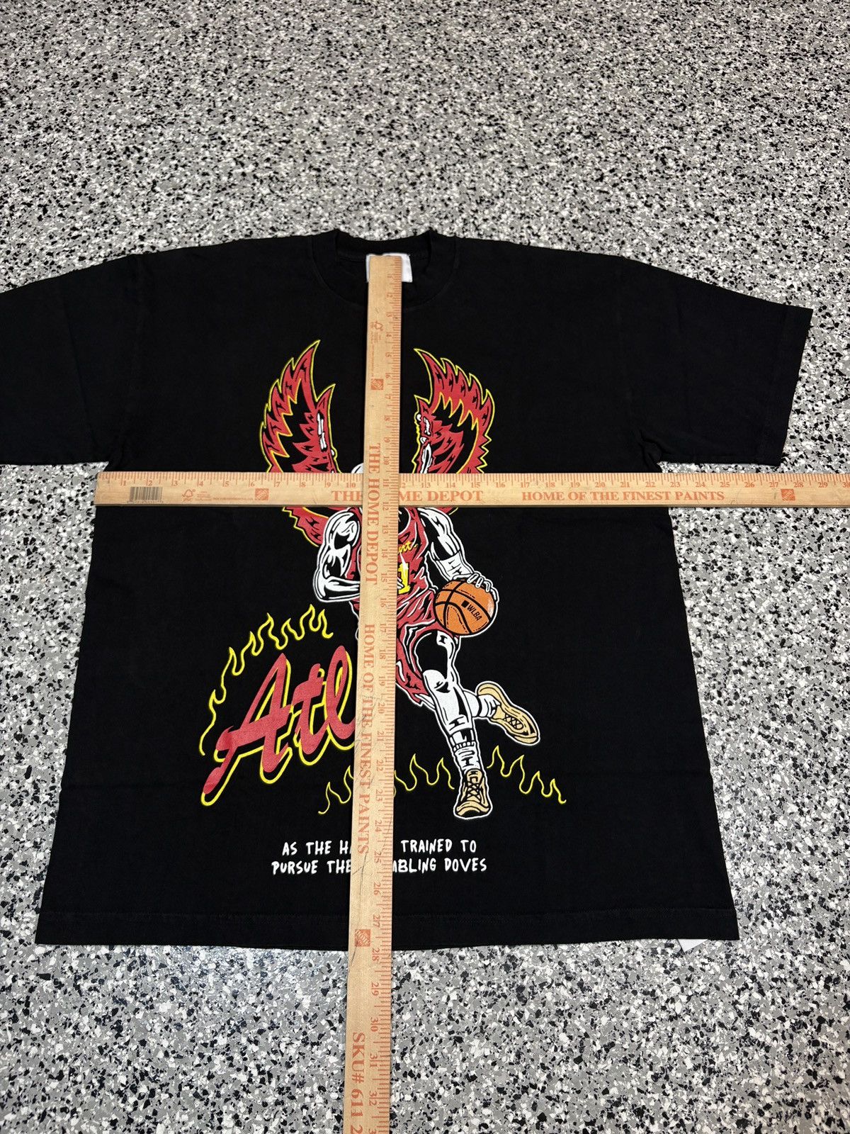 NBA × Warren Lotas Warren Lotas X NBA “The Hawk Is Trained To Pursue” Tee Sz. L Size US L / EU 52-54 / 3 - 6 Thumbnail