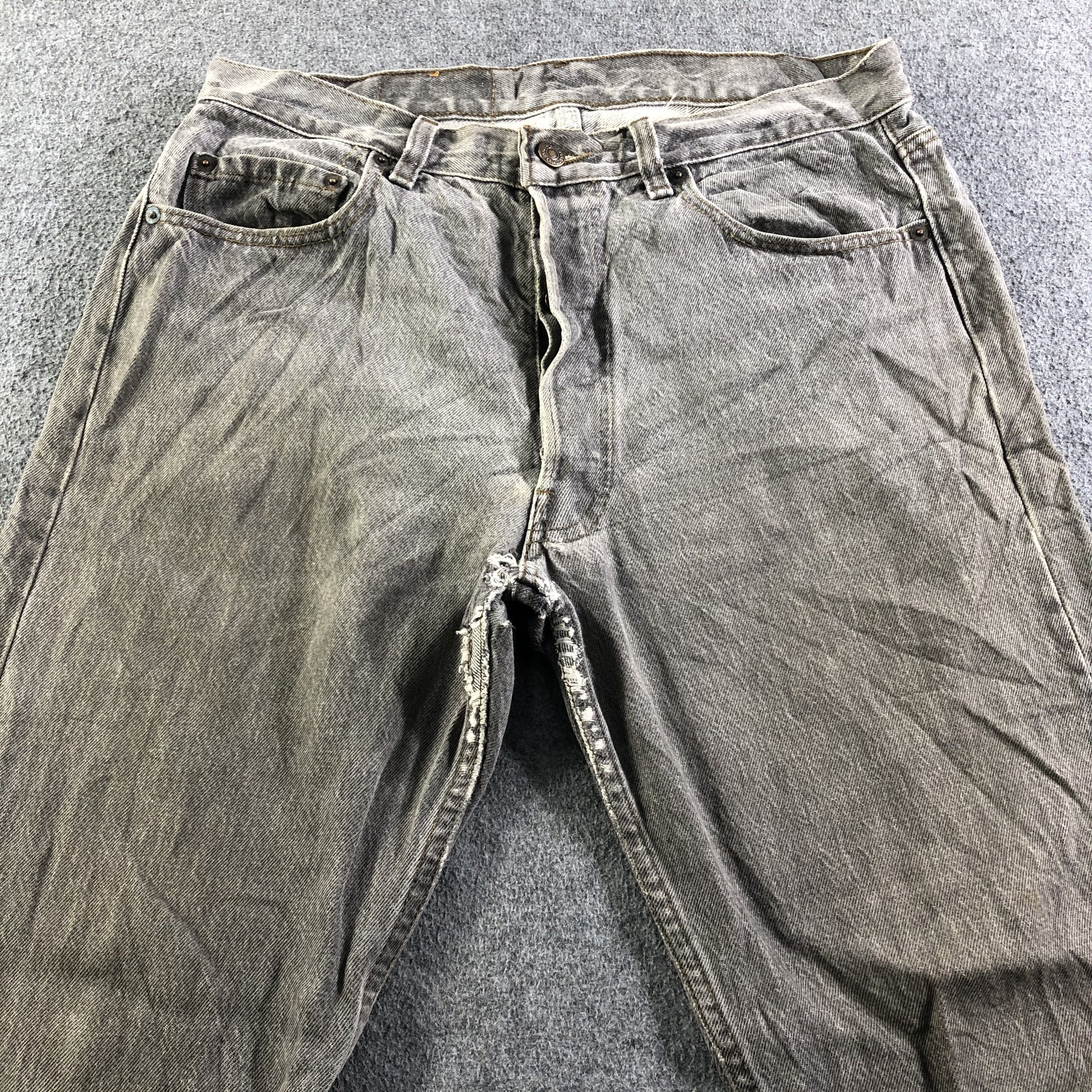 Levi's Vintage 90s Levis 501 Jeans-J3946 Size US 33 - 3 Thumbnail