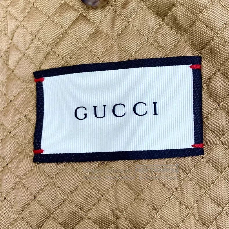 Gucci Gucci Coffee-coloured floral embroidered wool lapel single Size US S / EU 44-46 / 1 - 5 Thumbnail