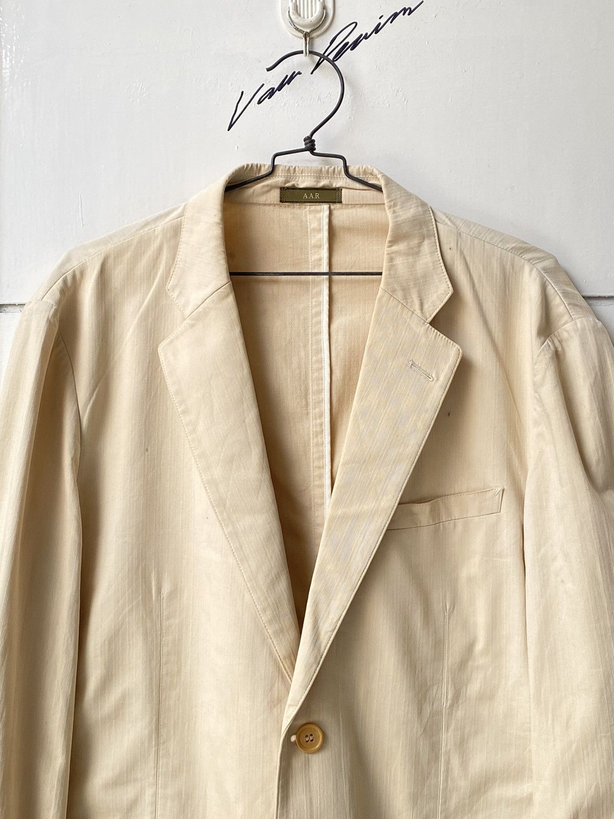 Yohji Yamamoto A.A.R Yohji Design Studio Suit Blazers Size 54L - 12 Thumbnail