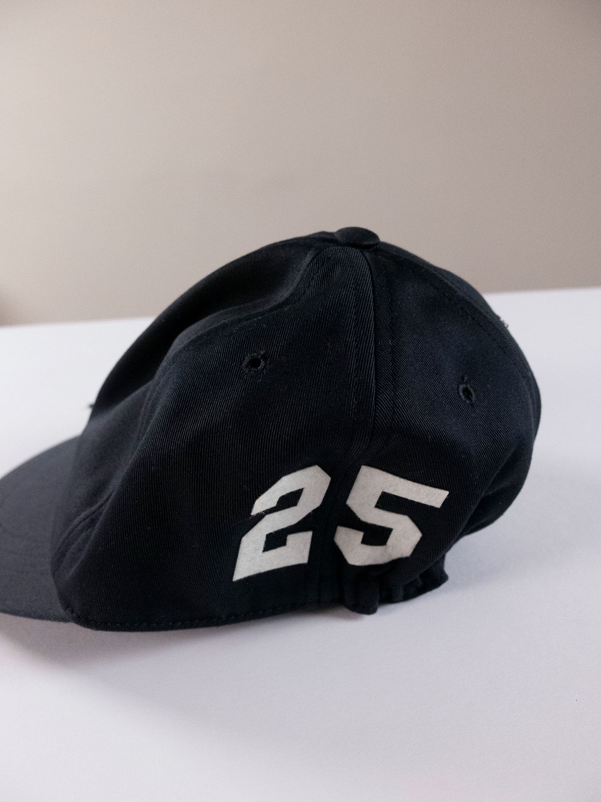 Gucci GUCCI 25 black monogram dad cotton baseball cap Medium Size ONE SIZE - 6 Thumbnail