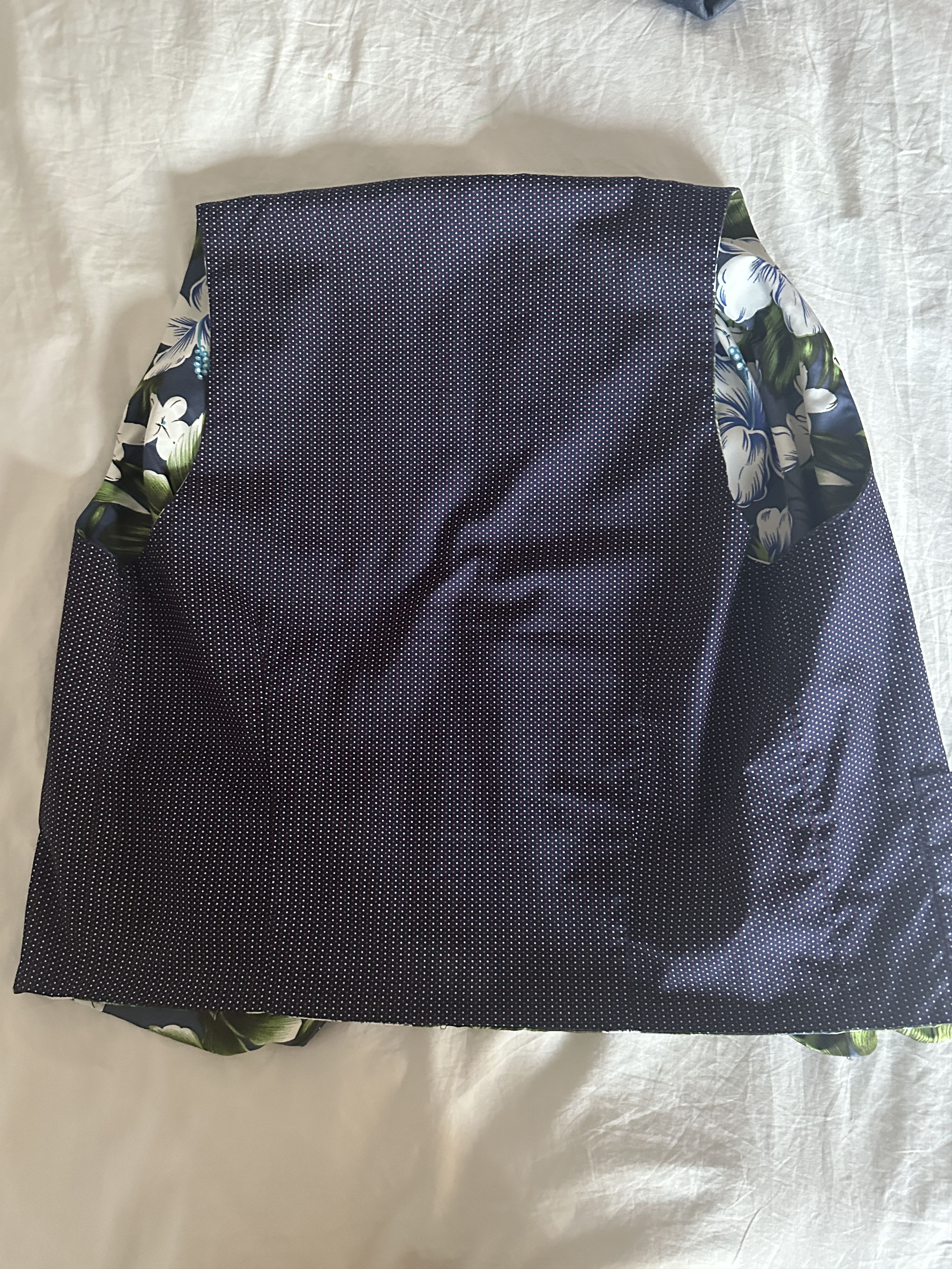 Engineered Garments Floral Reversible Waistcoat Size 38R - 3 Thumbnail