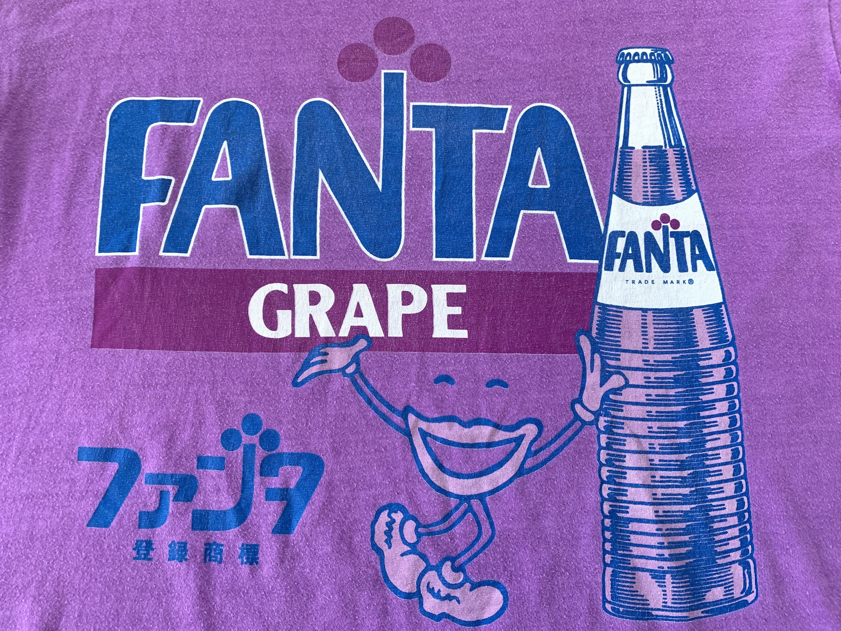 Coca Cola Mens Cotton Fanta Grape Coca Cola Unisex Tee Size US M / EU 48-50 / 2 - 5 Thumbnail