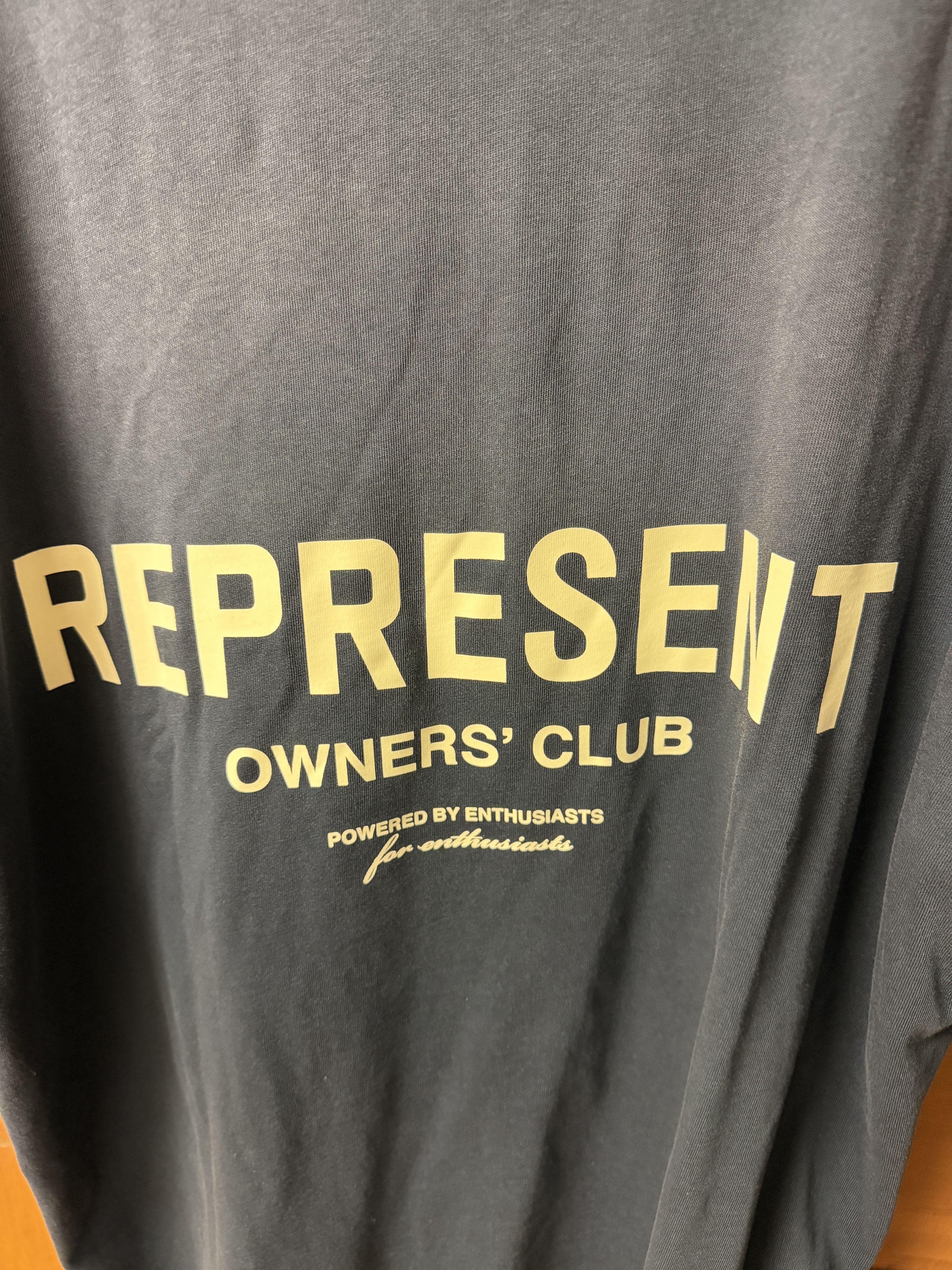 Represent Clo. REPRESENT Owners Club Men's Navy T-Shirt-NEW! Size US XL / EU 56 / 4 - 6 Thumbnail