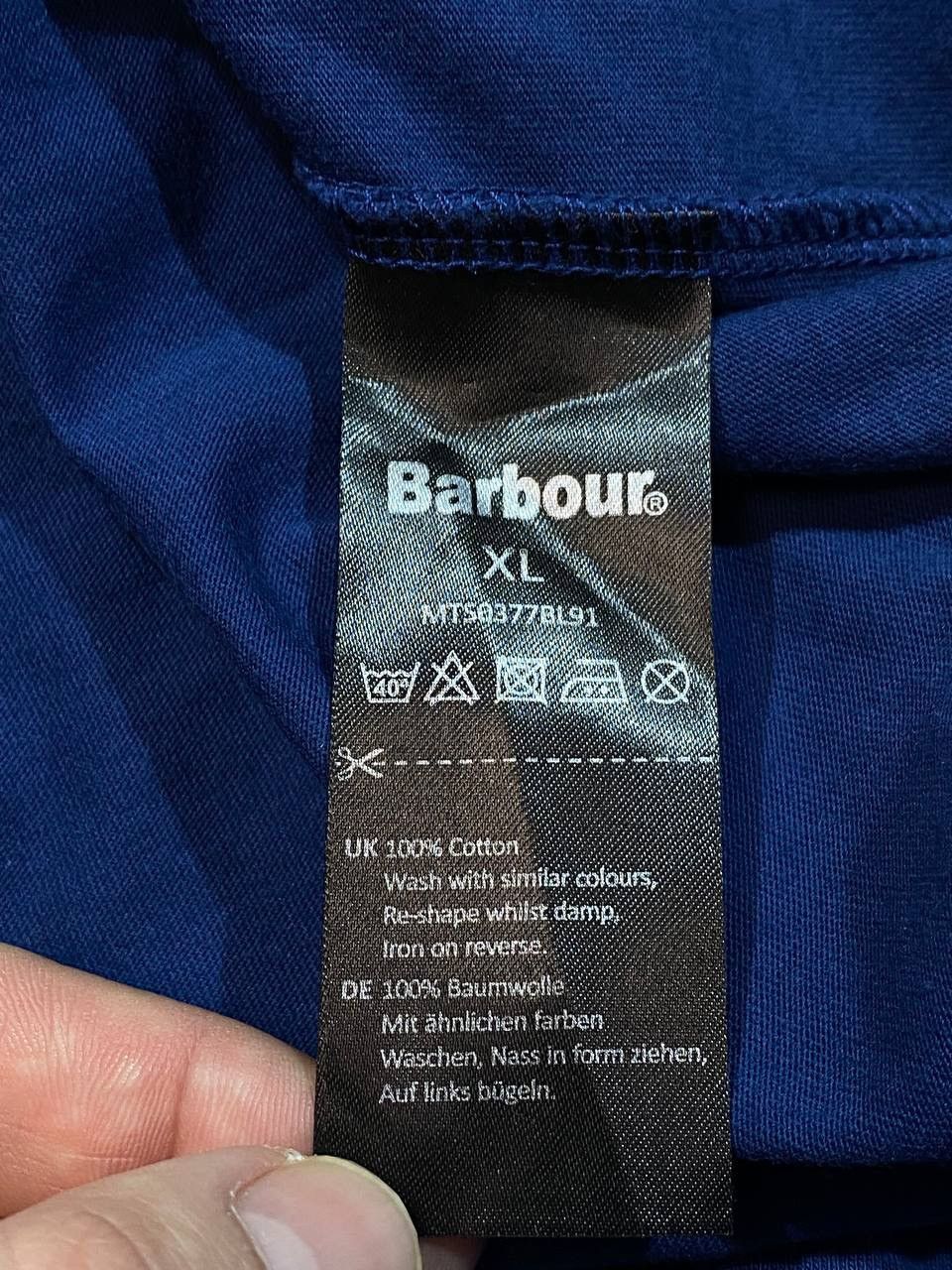 Barbour Barbour Big Logo T-Shirt Size US XL / EU 56 / 4 - 8 Thumbnail