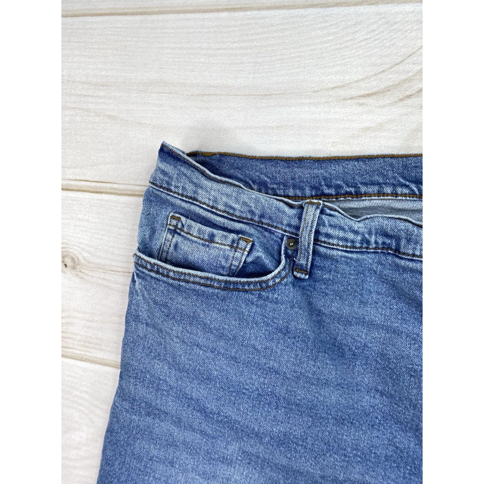Jessica Simpson Jessica Simpson Jeans Womens 22W Primrose High Rise Wide-Leg Crop Stretch Benign Bohemian Vintage: No Size 40" / US 18 - 2 Thumbnail