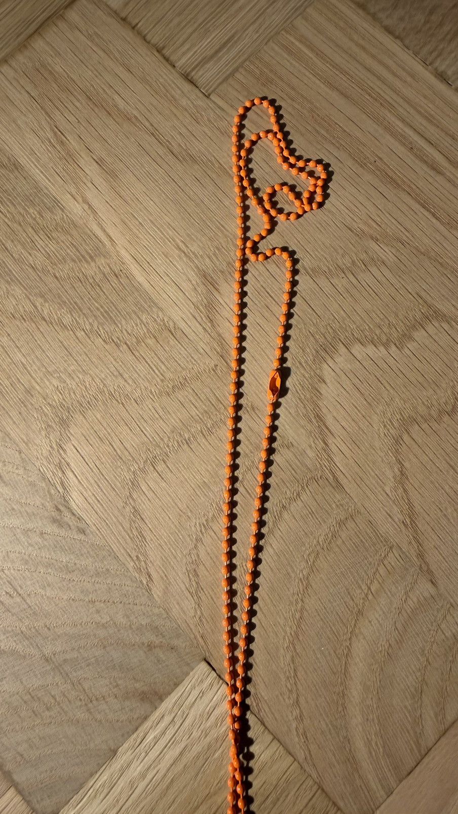 Chrome Hearts Chrome Hearts orange silicone necklace Size ONE SIZE - 3 Thumbnail