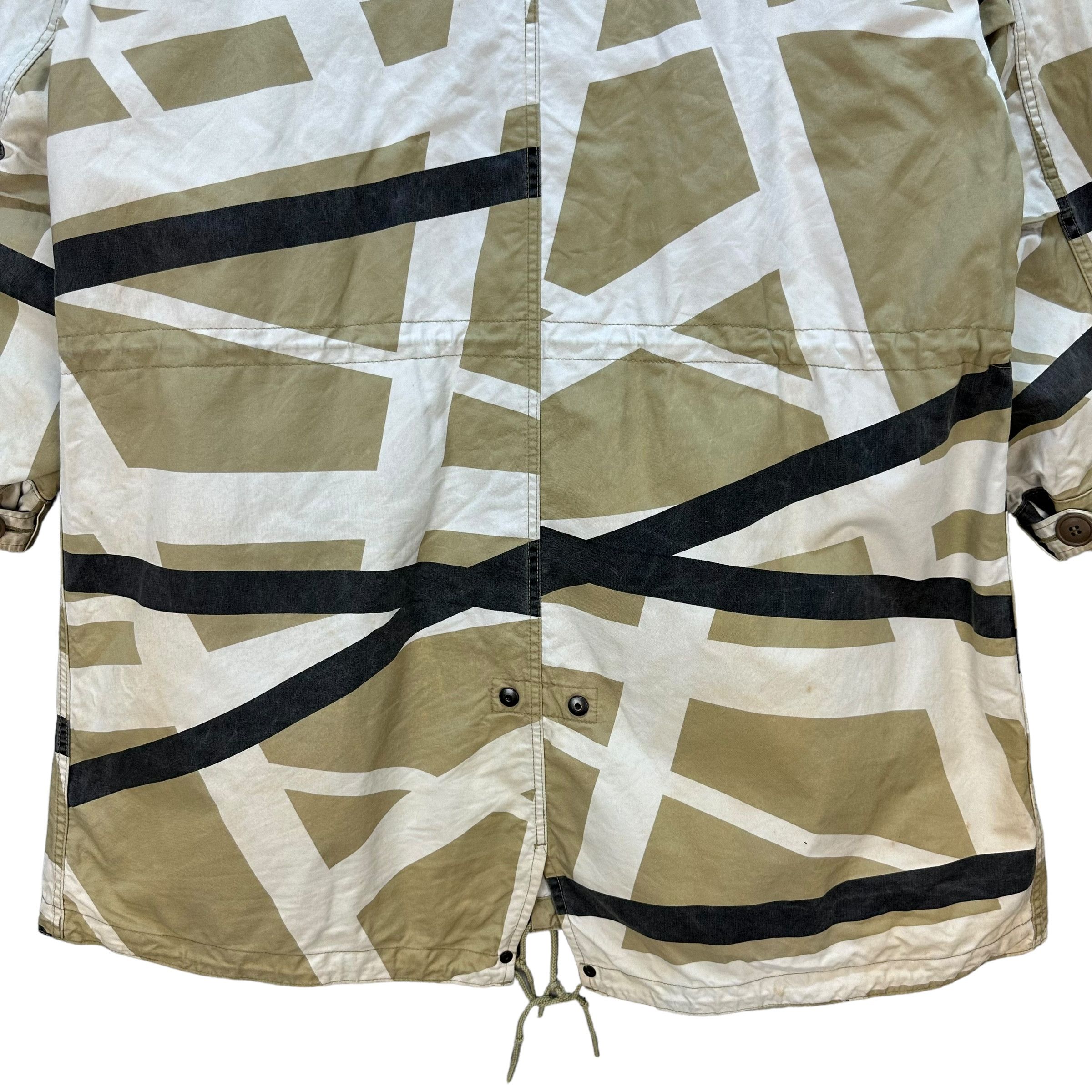 Hysteric Glamour HYSTERIC GLAMOUR Heavy Abstract Design Parka #A41-0940 Size US XL / EU 56 / 4 - 18 Thumbnail