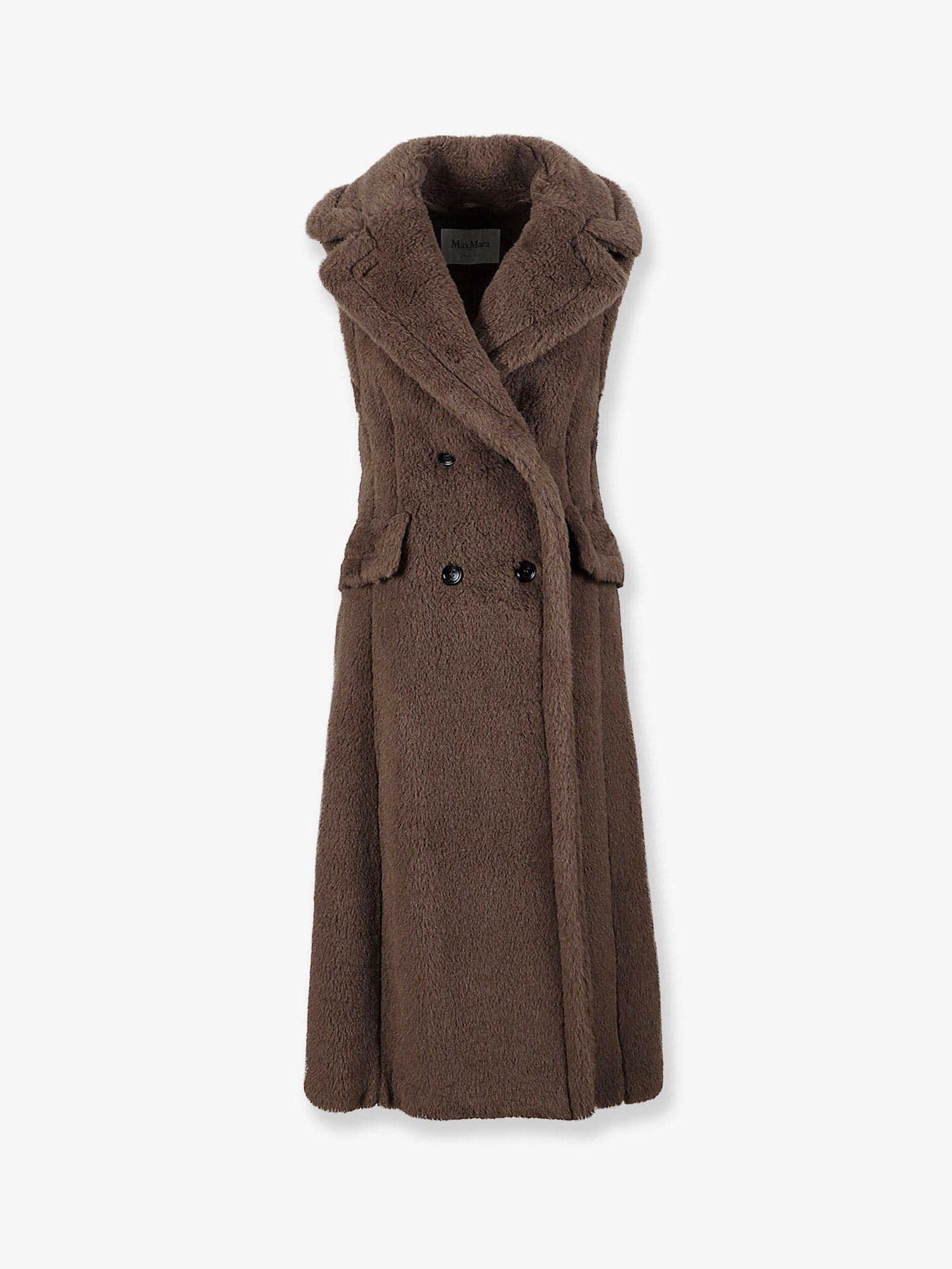 Max Mara Boario Sleeveless Alpaca Blend Coat Size S / US 4 / IT 40 - 1 Thumbnail