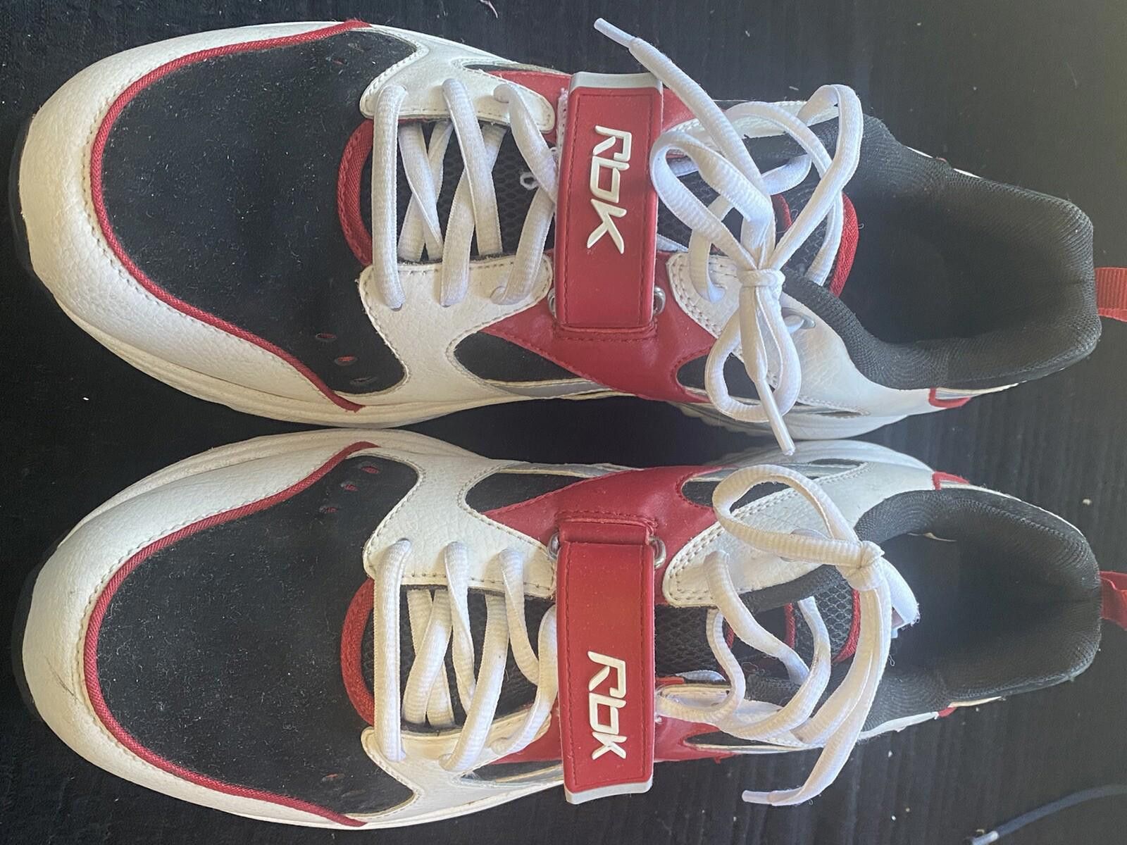 Reebok Reebok RB-704 FLU 2-177611 red black white shoes Size 12 Size US 12 / EU 45 - 3 Thumbnail