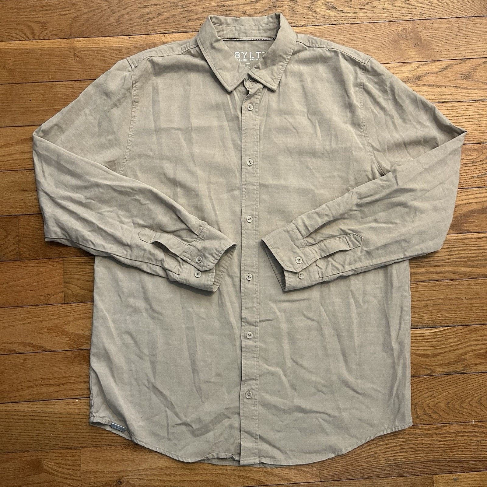 BYLT Premium Basics Stretch Performance Commuter Button Up Shirt Large Size US L / EU 52-54 / 3 - 1 Thumbnail