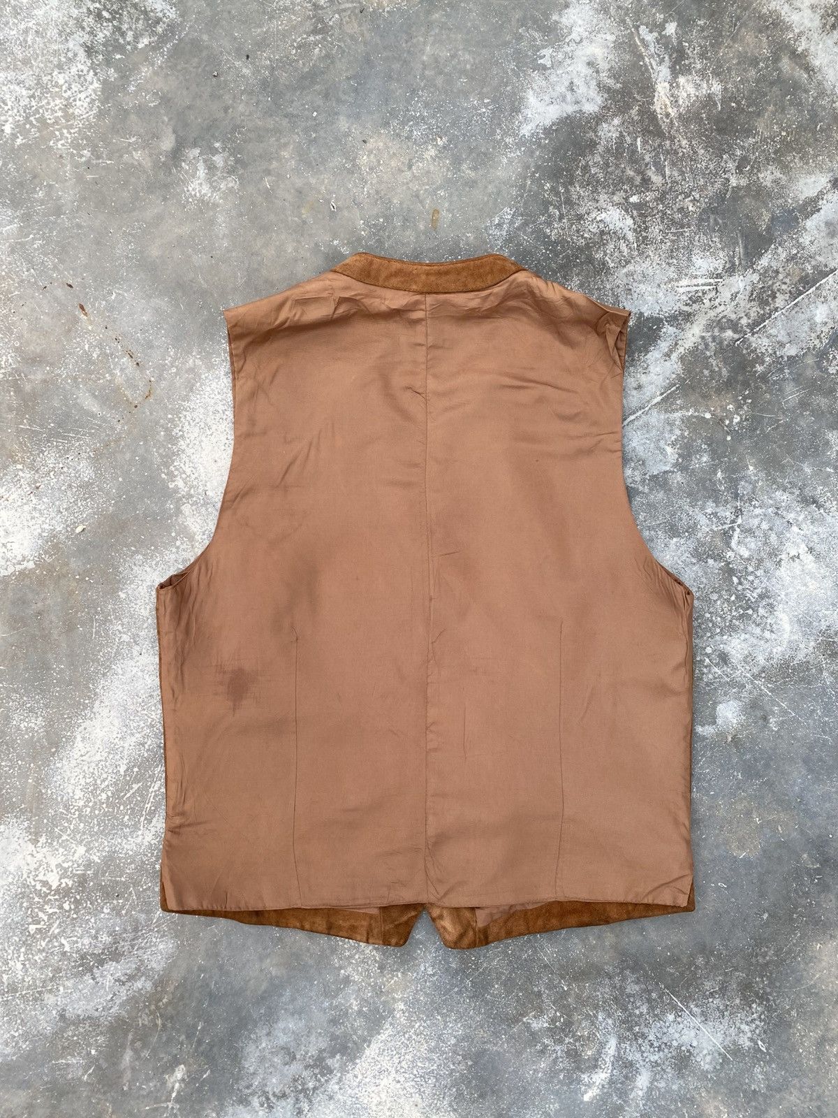 J.Crew × Vintage JCrew cow leather waistcoat Size US S / EU 44-46 / 1 - 2 Thumbnail