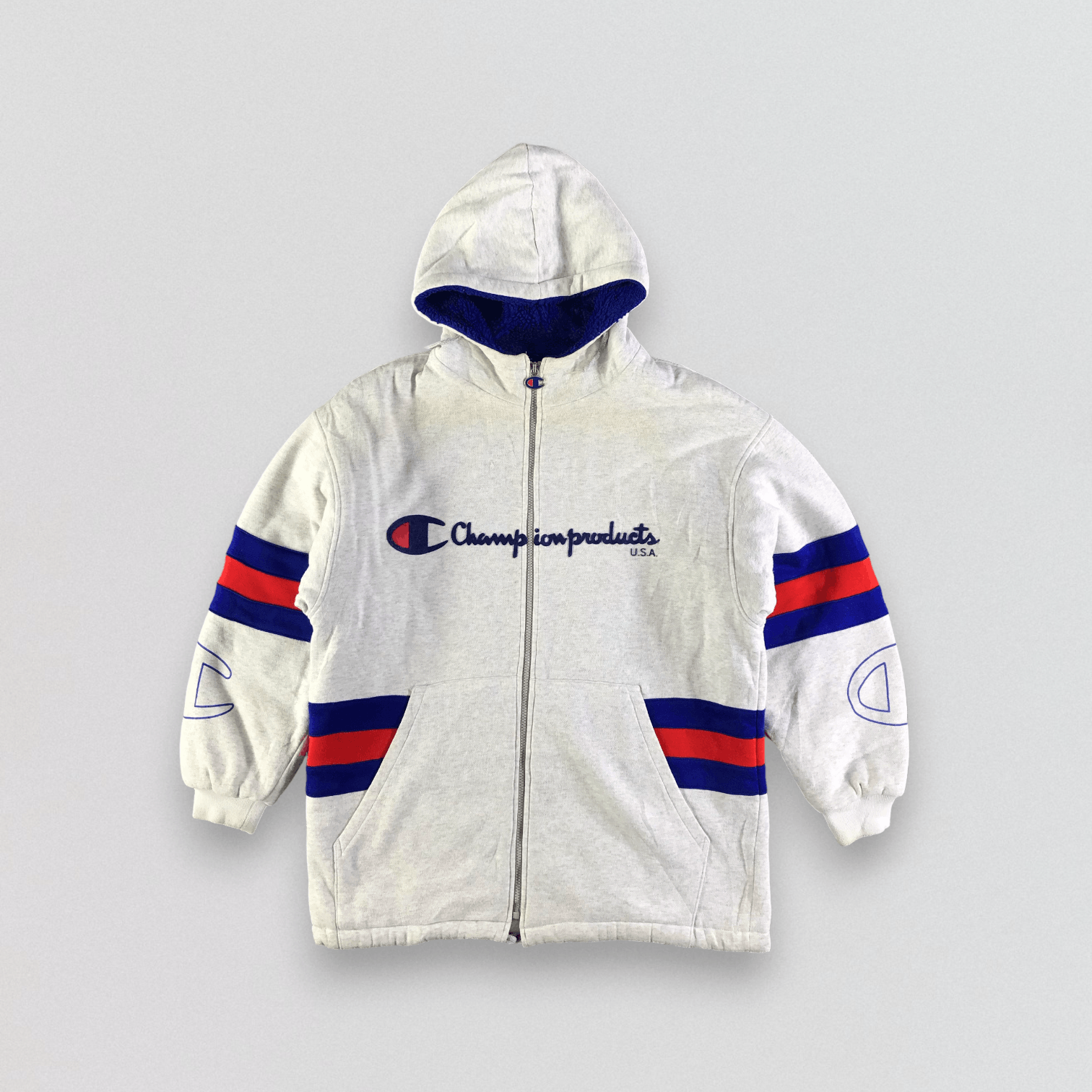 Champion Vintage Champion Hooded Jacket Size US M / EU 48-50 / 2 - 1 Thumbnail