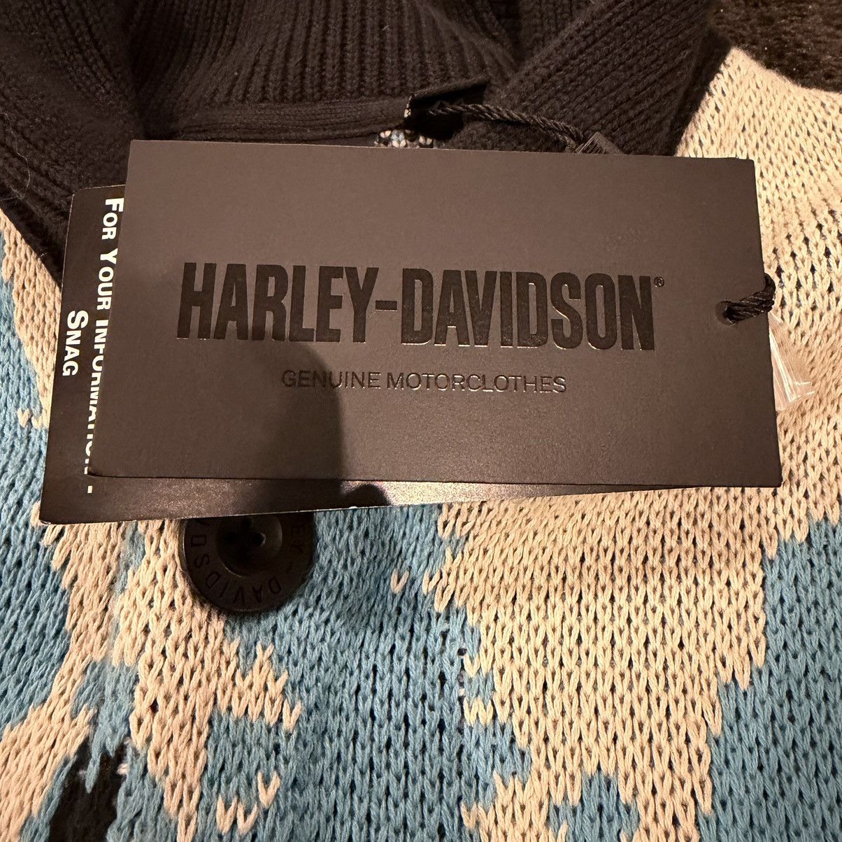 Harley Davidson Harley Davidson Cardigan Sweater Knit Winter Motorcycles Size US M / EU 48-50 / 2 - 8 Thumbnail