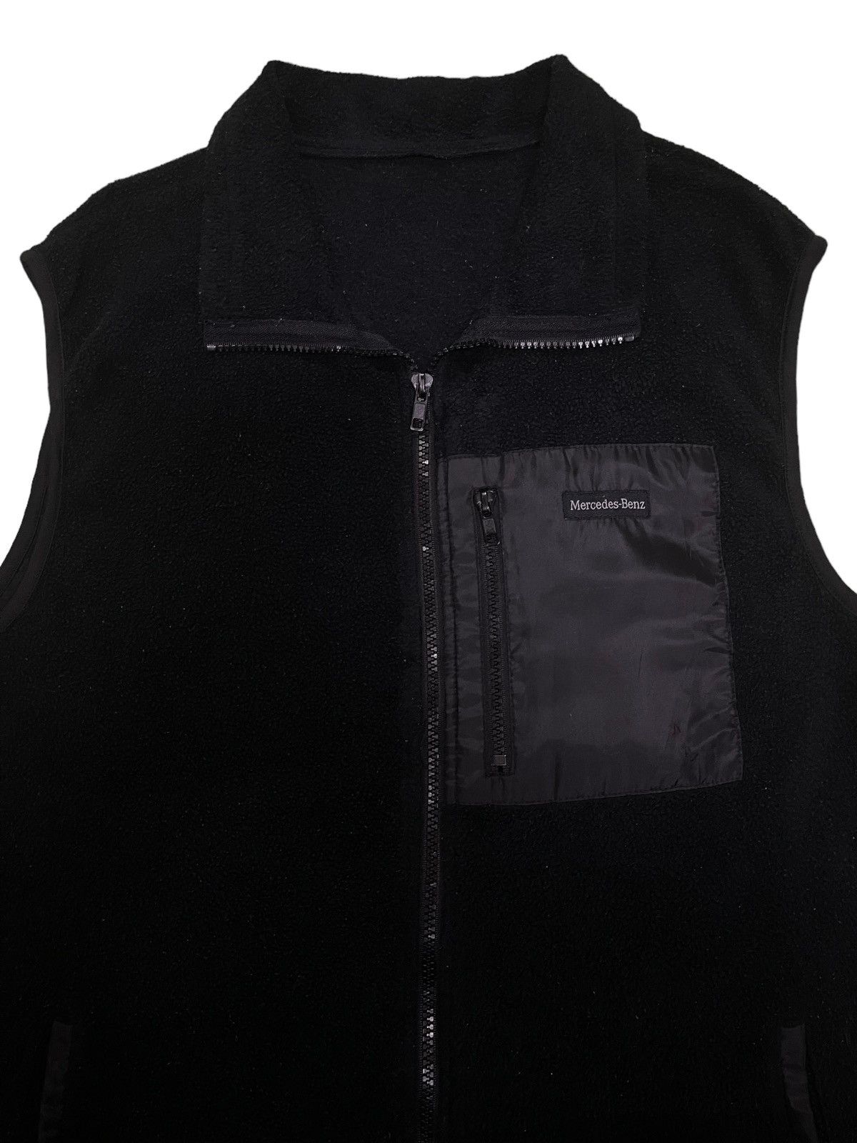 Mercedes-Benz Vintage Mercedes Benz Fleece Vest Size US M / EU 48-50 / 2 - 3 Thumbnail