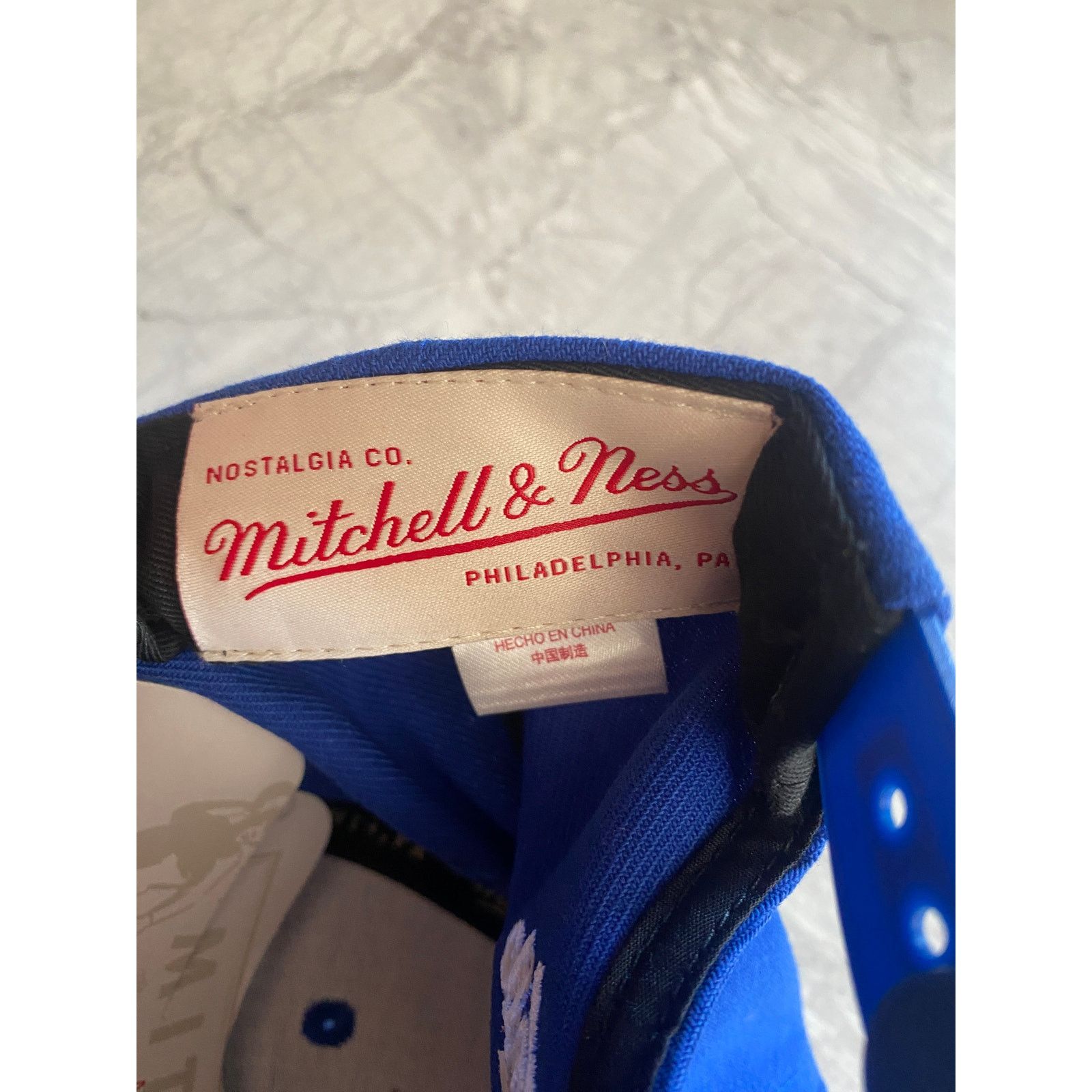 Mitchell & Ness New Golden State Warriors NBA Basketball Snapback Hat Size ONE SIZE - 8 Thumbnail