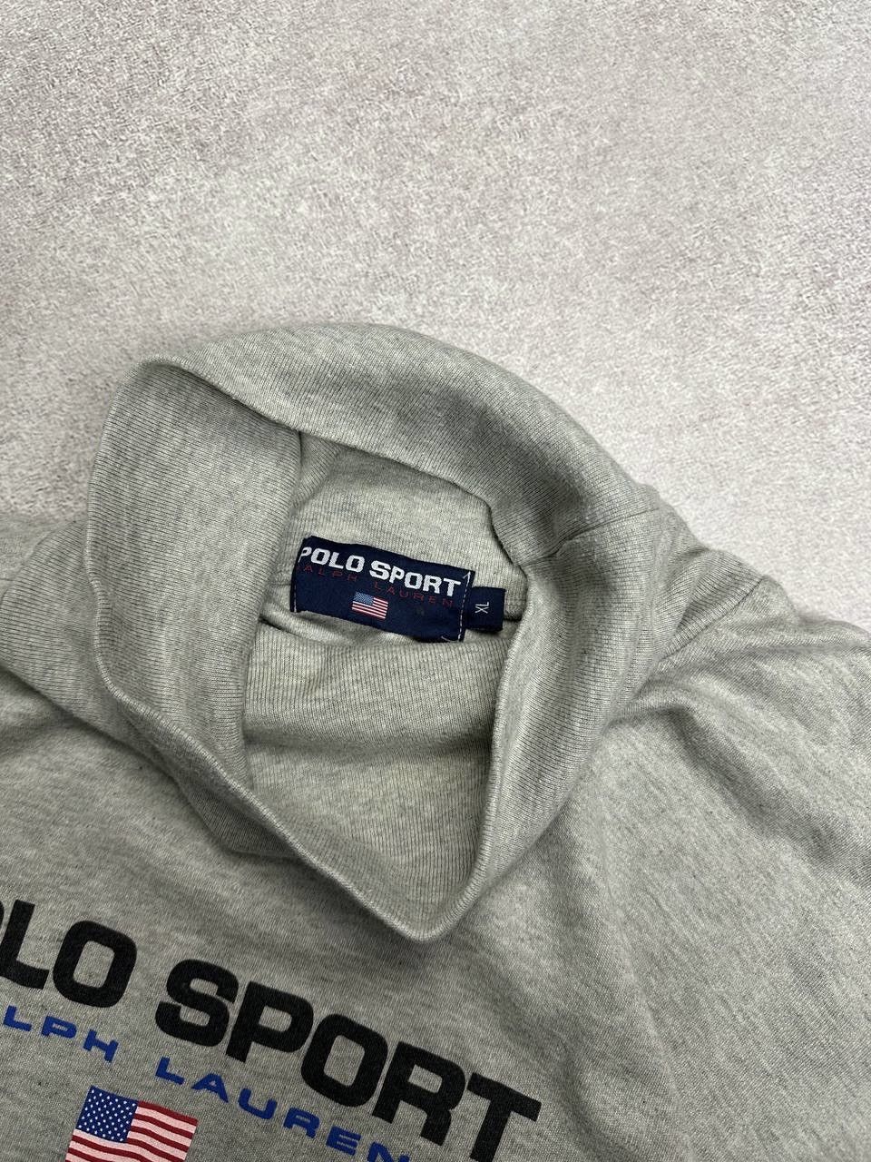 Polo Ralph Lauren Vintage Polo Ralph Lauren RRL Big Logo Turtleneck Sweatshirt Size US XL / EU 56 / 4 - 4 Thumbnail