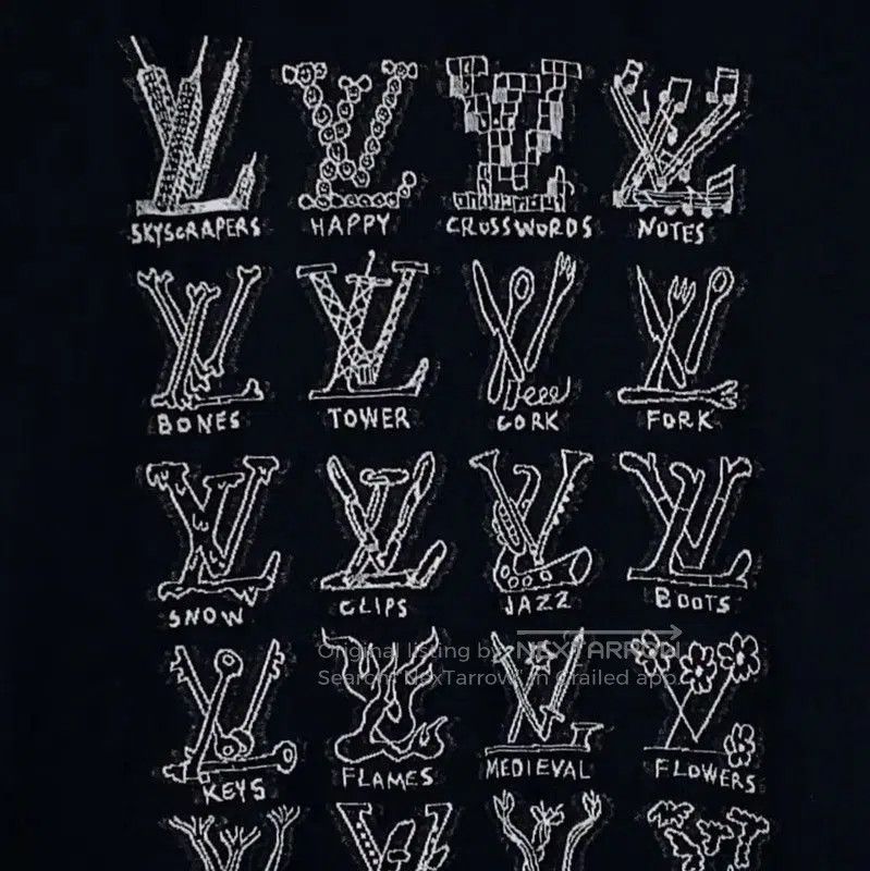 Louis Vuitton Louis Vuitton Black Cotton T. Size M / US 6-8 / IT 42-44 - 4 Thumbnail