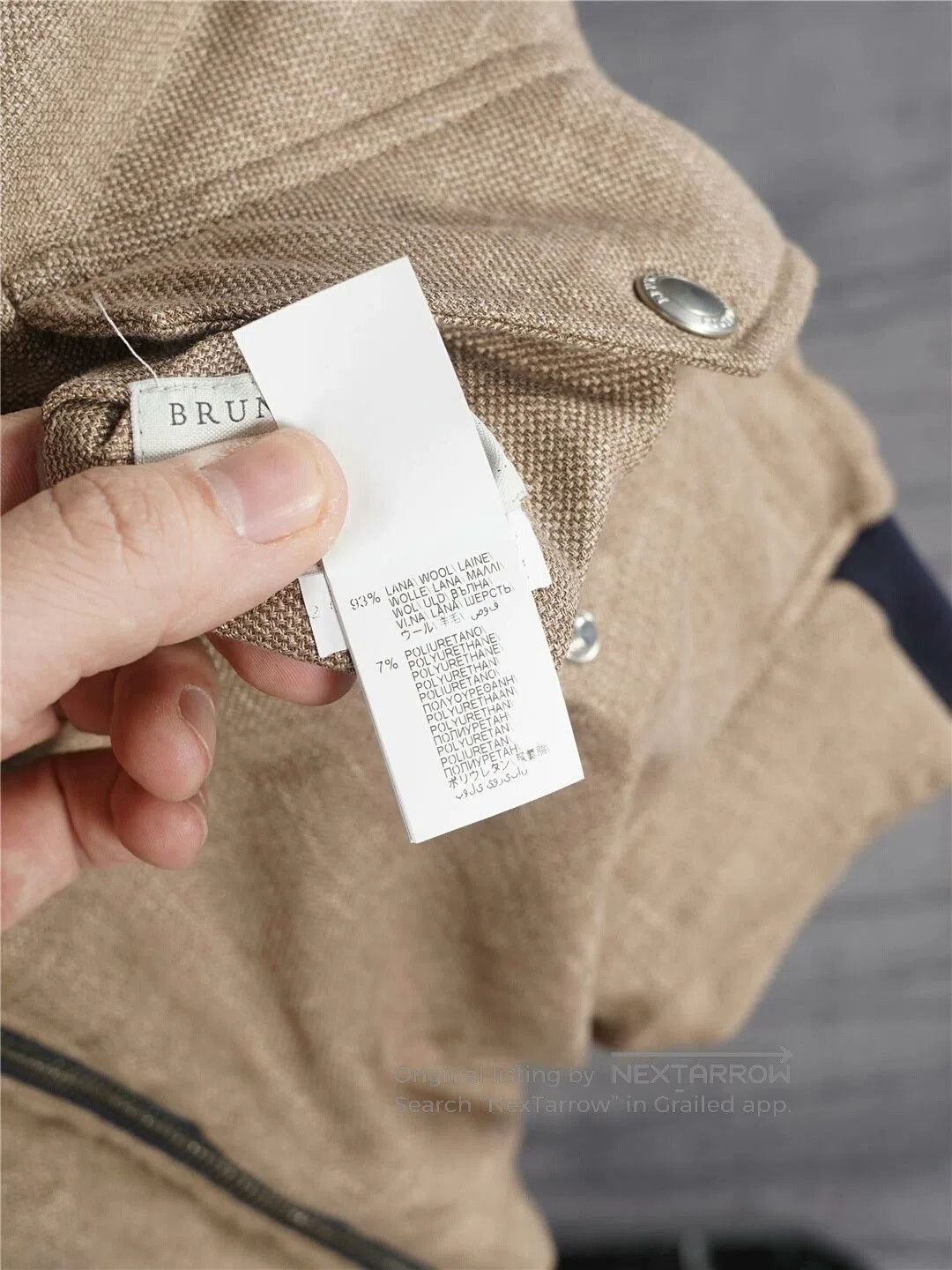 Brunello Cucinelli Brunello Cucinelli Reversible Down Vest. Size US L / EU 52-54 / 3 - 9 Thumbnail