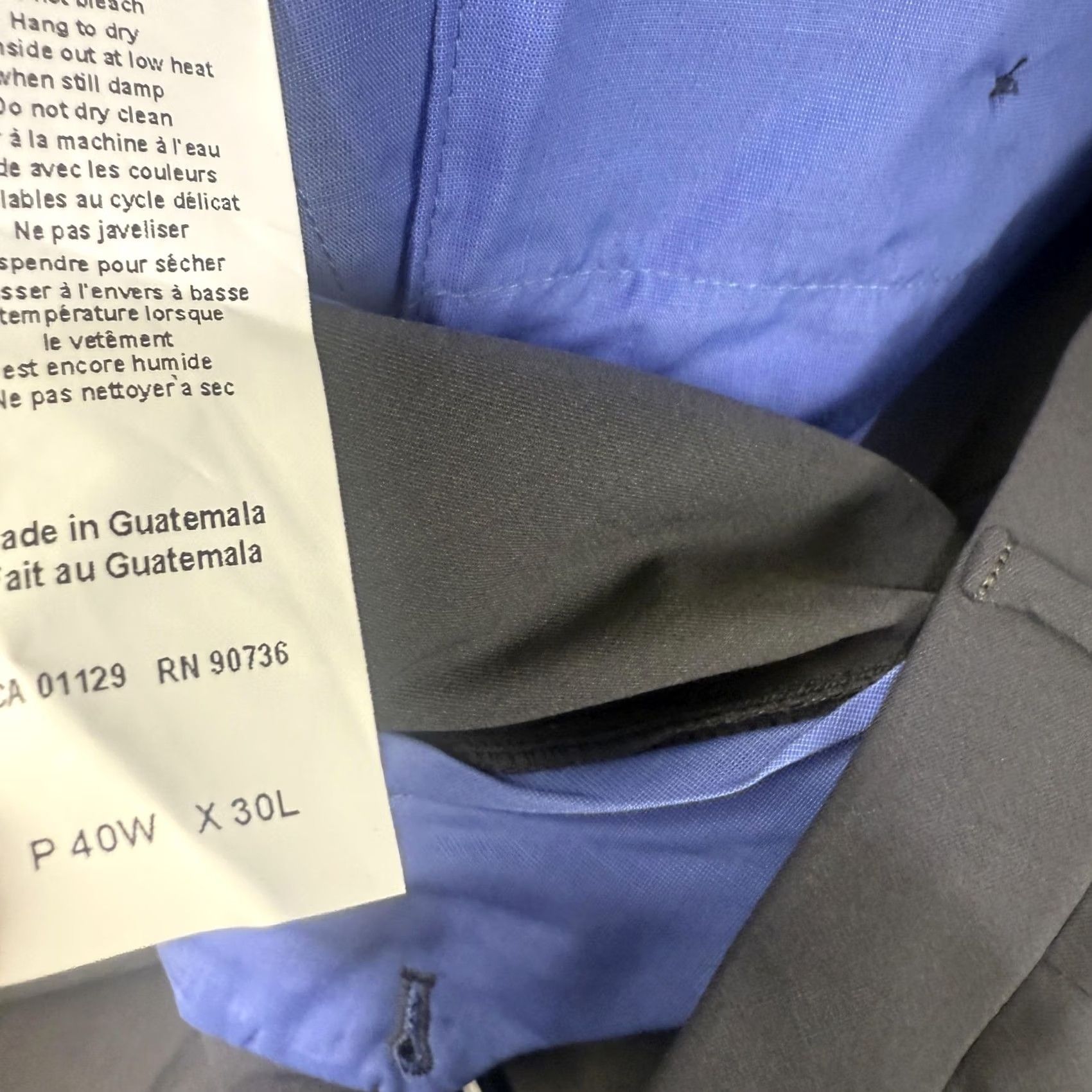 Ralph Lauren Ralph Lauren Pants Mens 40x30 Gray Modern Fit Stretch Performance Dress Work Size US 40 / EU 56 - 6 Thumbnail