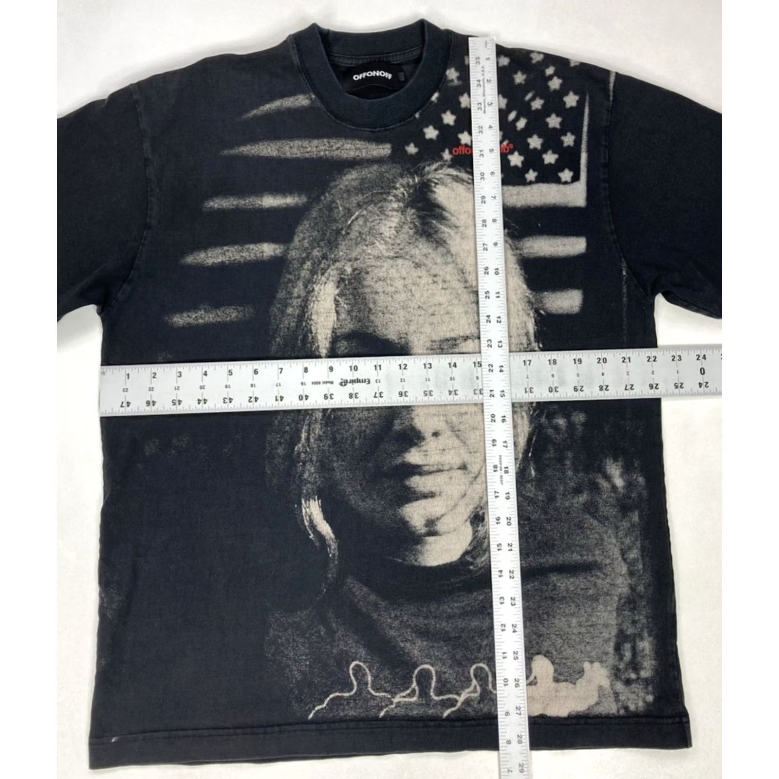 Vintage Offonoff Shirt Mens L Black Club Flag Girl Graphic Men Short Sleeve Size US L / EU 52-54 / 3 - 5 Thumbnail