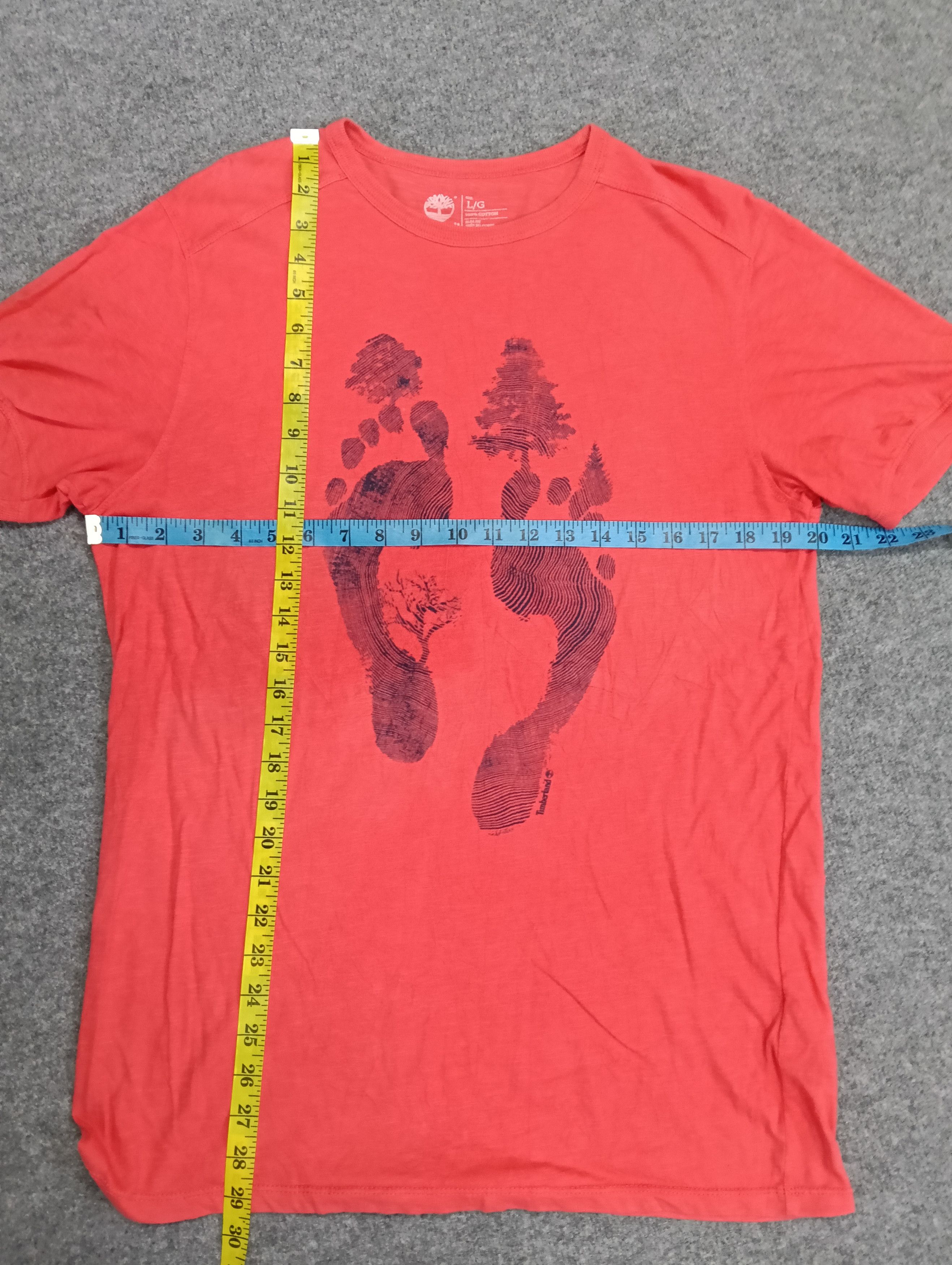 Timberland TIMBERLAND FOOTPRINT TSHIRT. Size US L / EU 52-54 / 3 - 2 Thumbnail