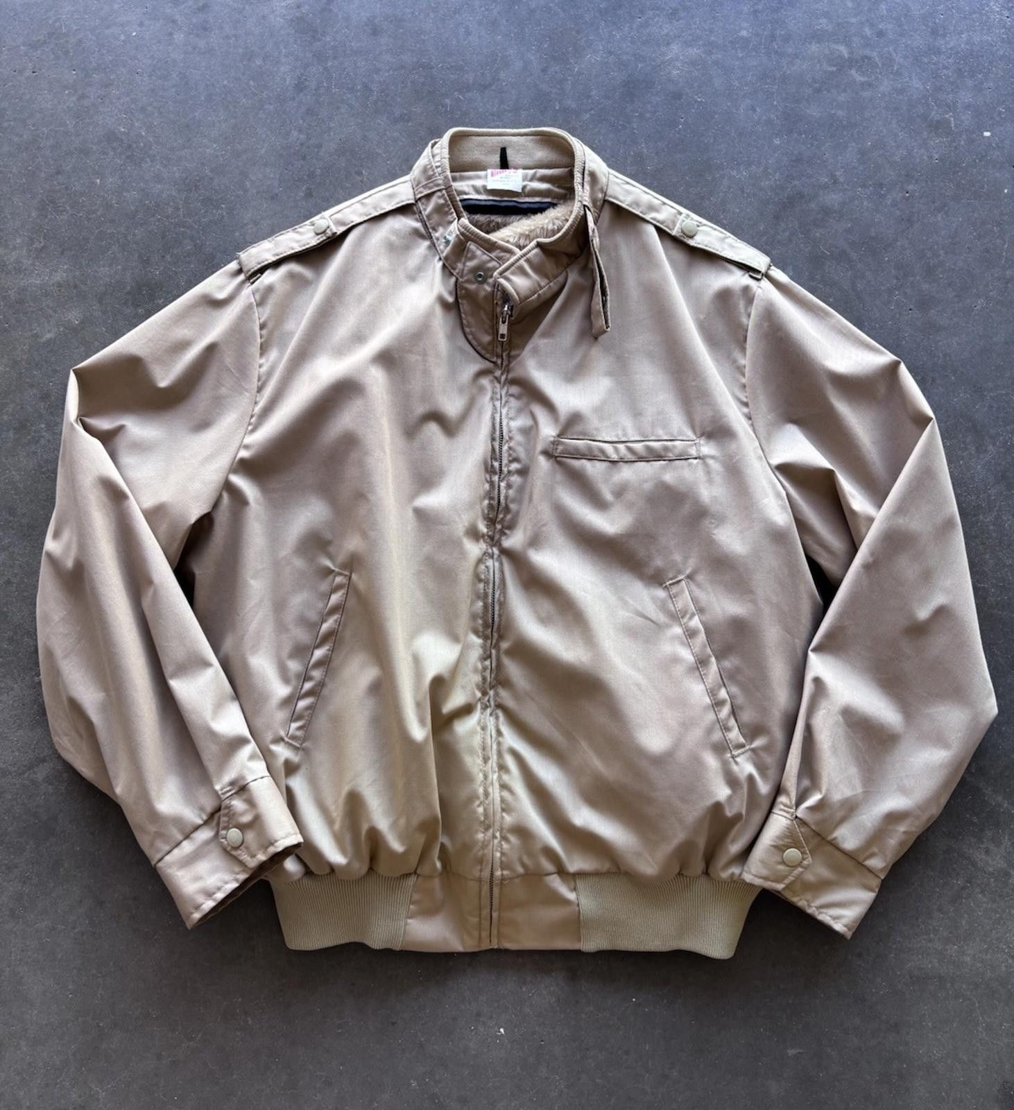 Vintage Vintage 70s Unitog Fur Lined Zip Up Bomber XXL (Actual XL) Size US XXL / EU 58 / 5 - 1 Thumbnail