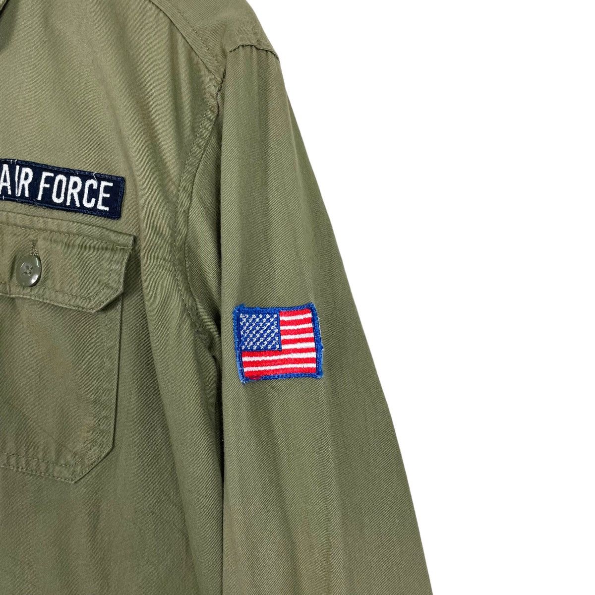 Hysteric Glamour × Japanese Brand 💥BROWNY US ARMY BUTTON SHIRT Size US S / EU 44-46 / 1 - 7 Thumbnail