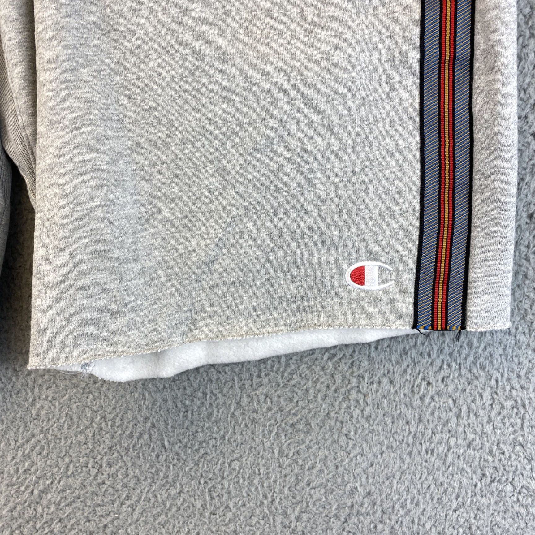Champion Champion Men's Sweatpants Basketball Shorts 2XL Gray Activewear Pockets Elastic Waist Size US 39 - 3 Thumbnail